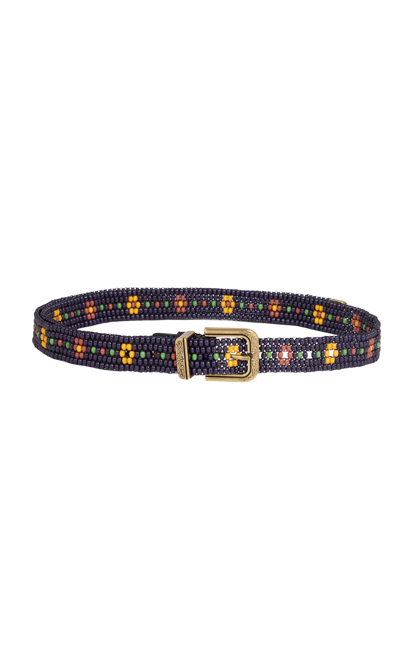 Etro Embroidered Beaded Belt