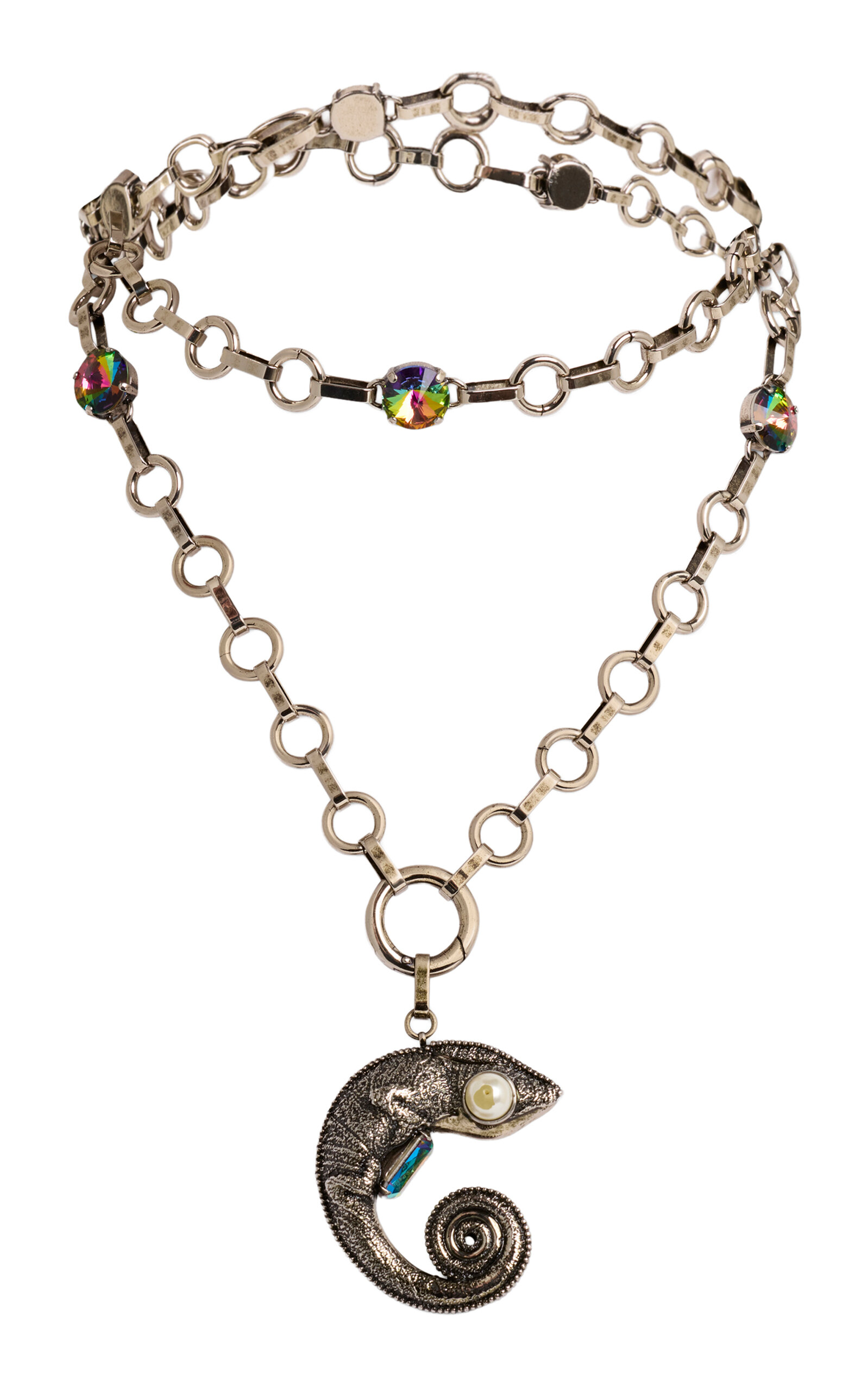 Etro Camaleonte Necklace - Silver - OS - Only At Moda Operandi