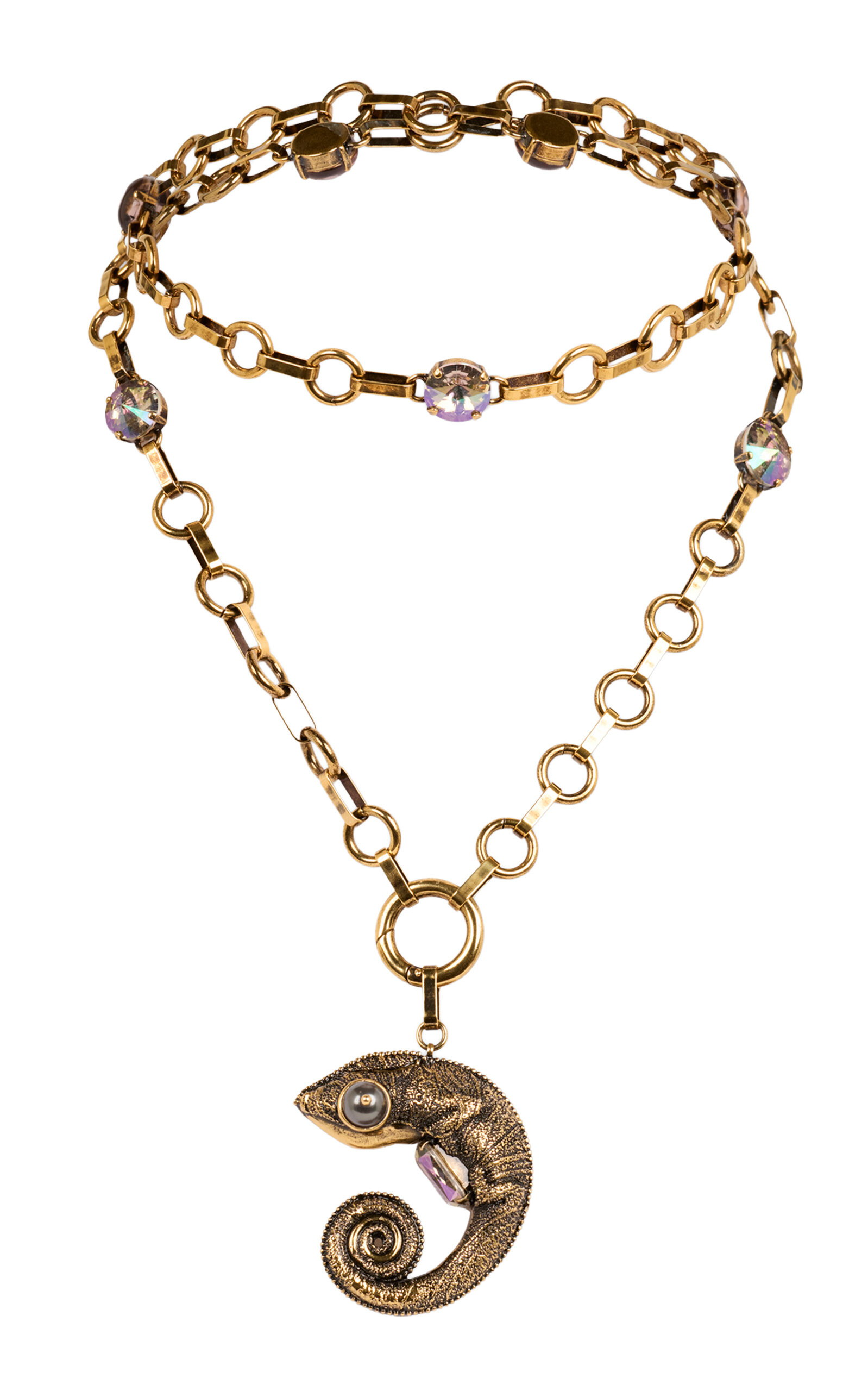 Etro Camaleonte Necklace - Gold - OS - Only At Moda Operandi