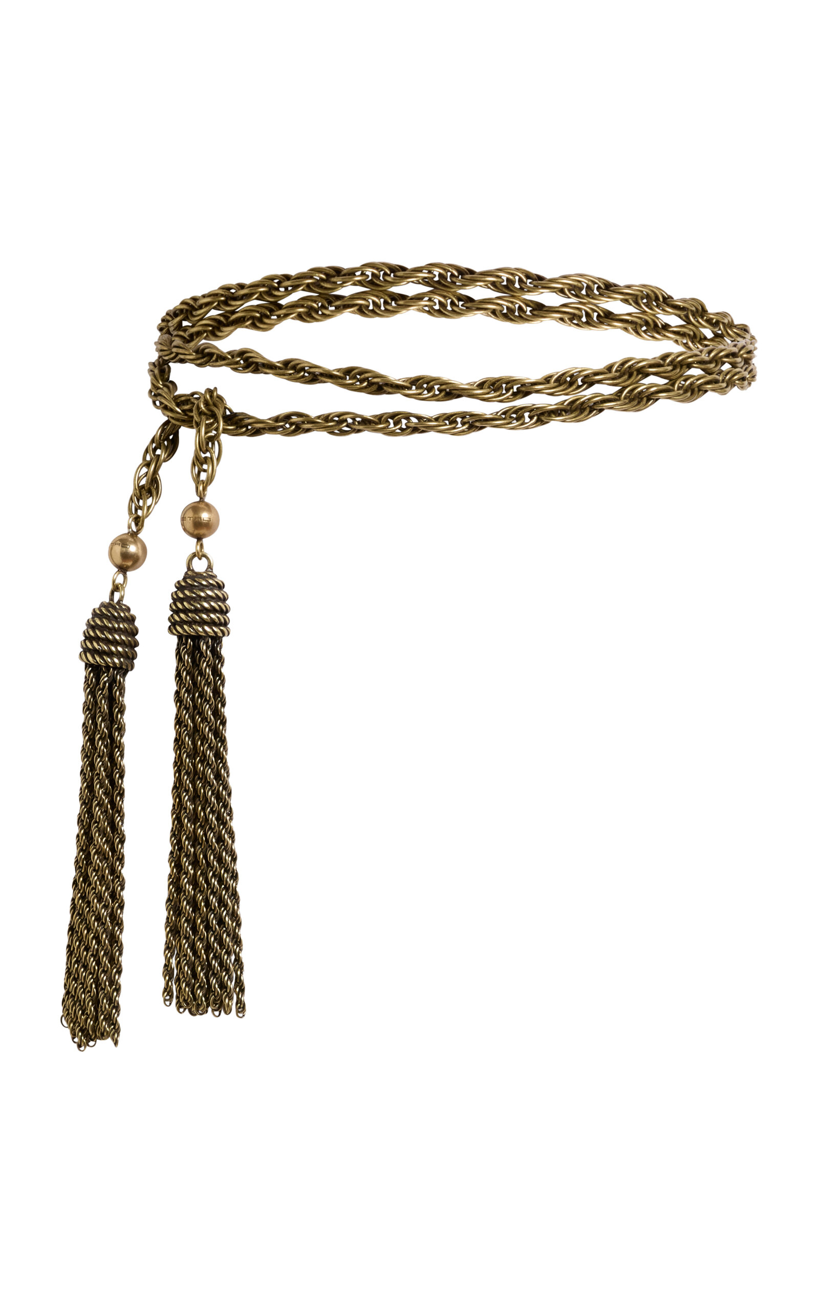 Etro Tassel-Trimmed Chain Belt - Women's Accessories