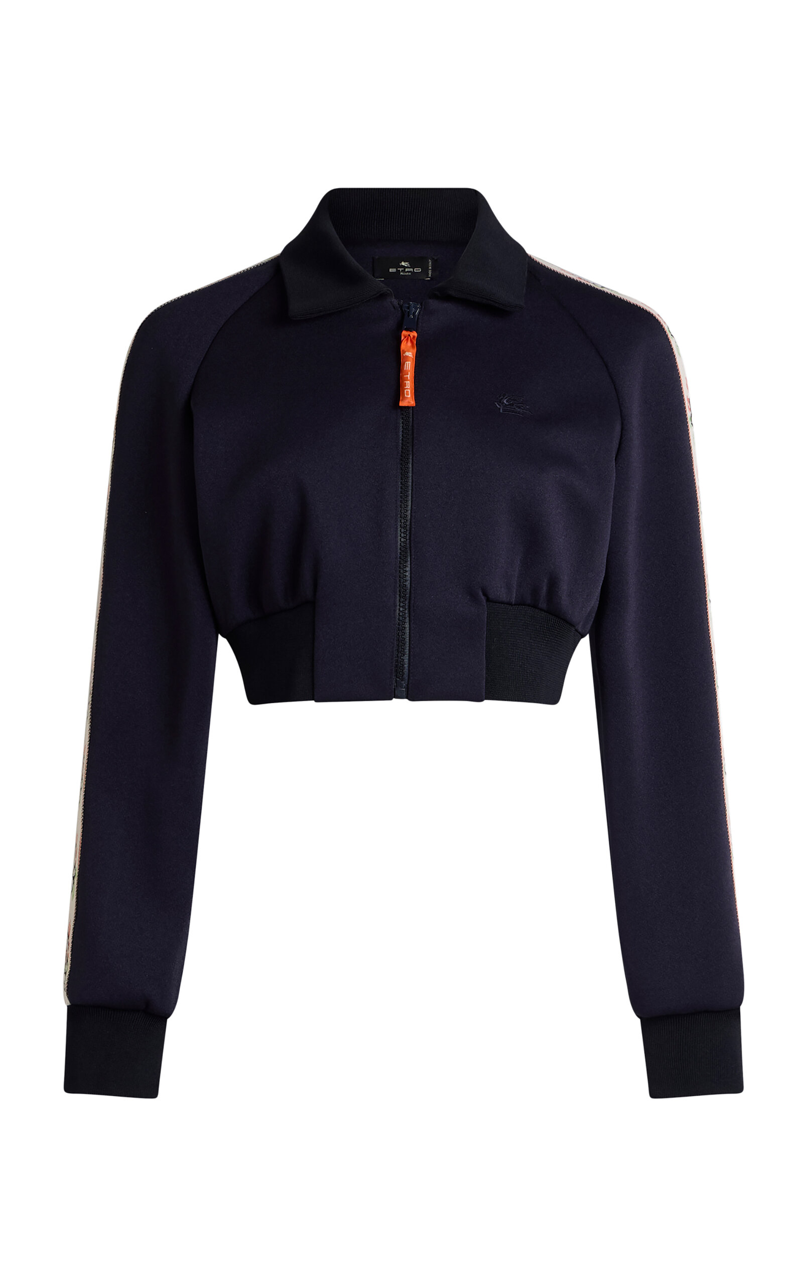 Etro Cropped Scuba Track Jacket