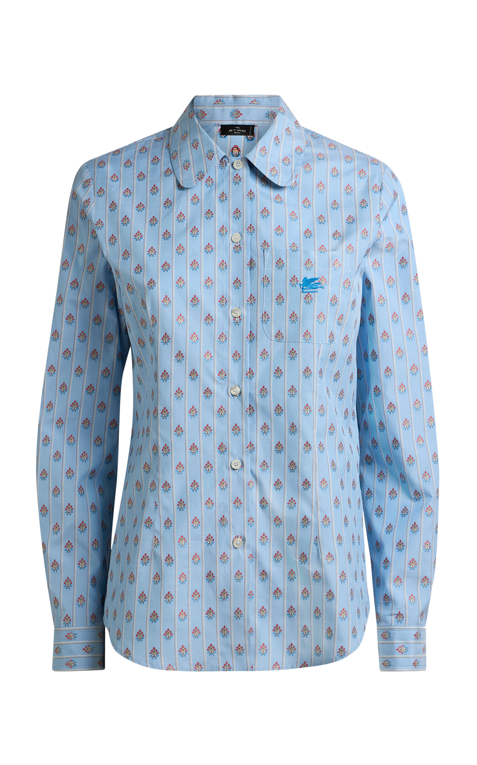 Etro Fitted Cotton Shirt - Multi