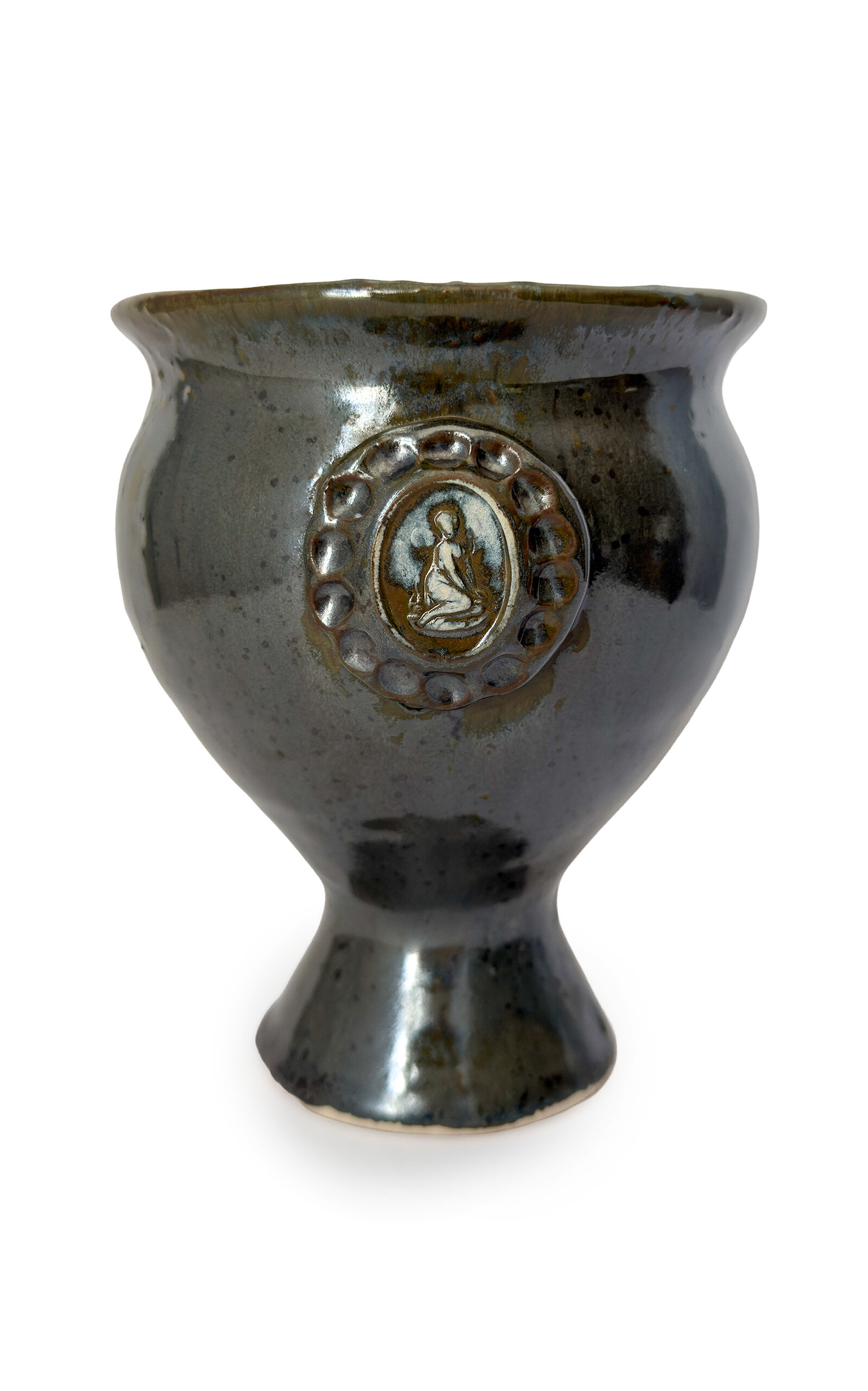 Jeanette Morrow Pysche Asher Vase - Multi