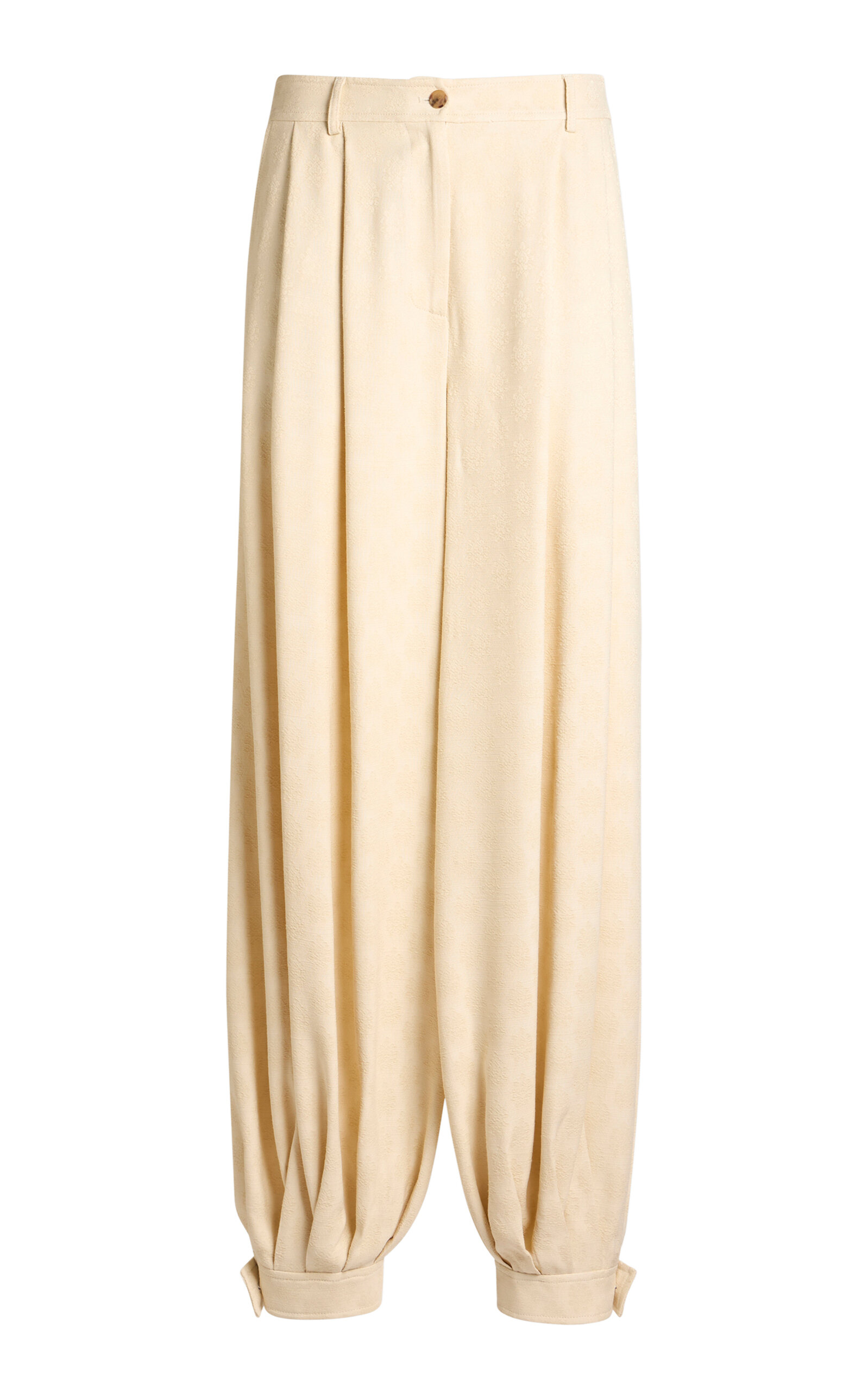 Etro Crepe Balloon Pants In Neutral