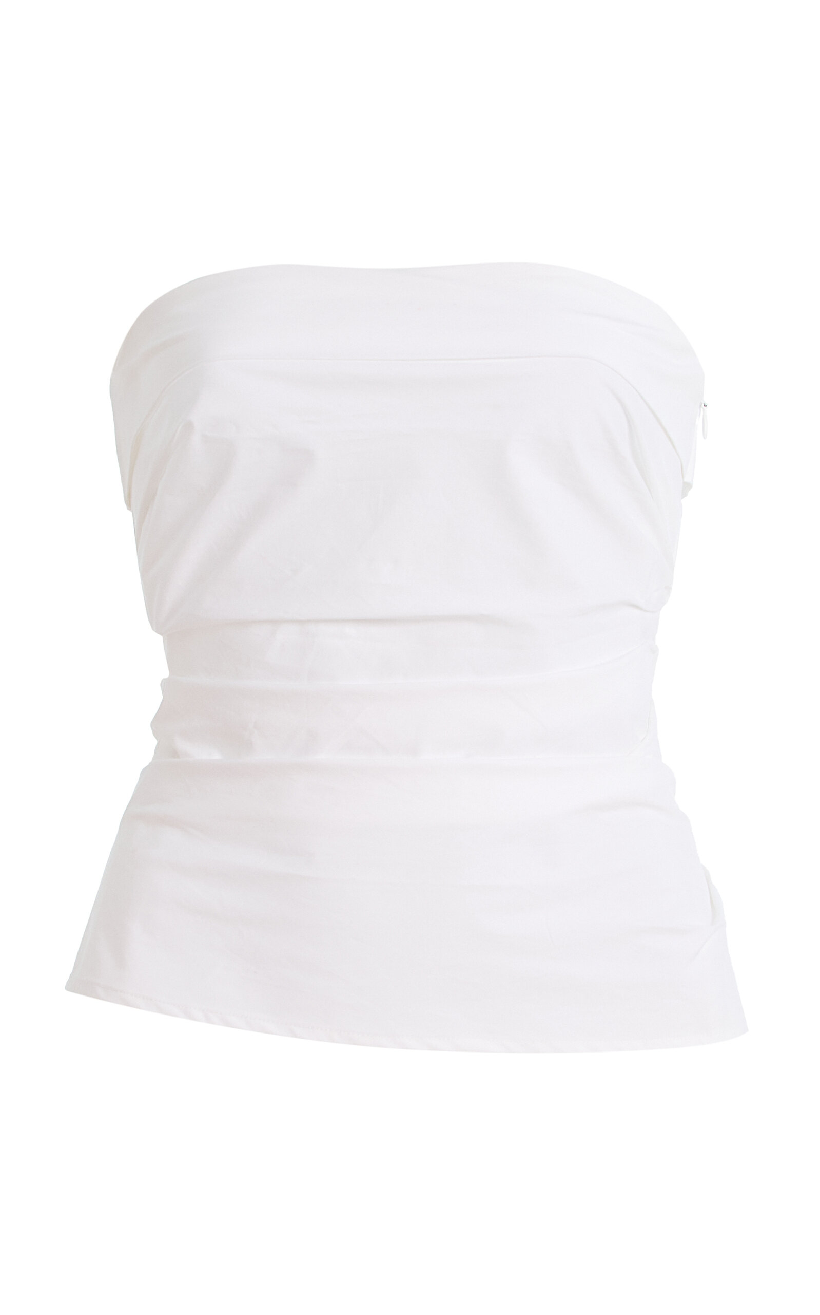 Proenza Schouler White Label Maisy Strapless Poplin Top | Thumbnail 2 Proenza Schouler White Label Maisy Strapless Poplin Top | Thumbnail 2