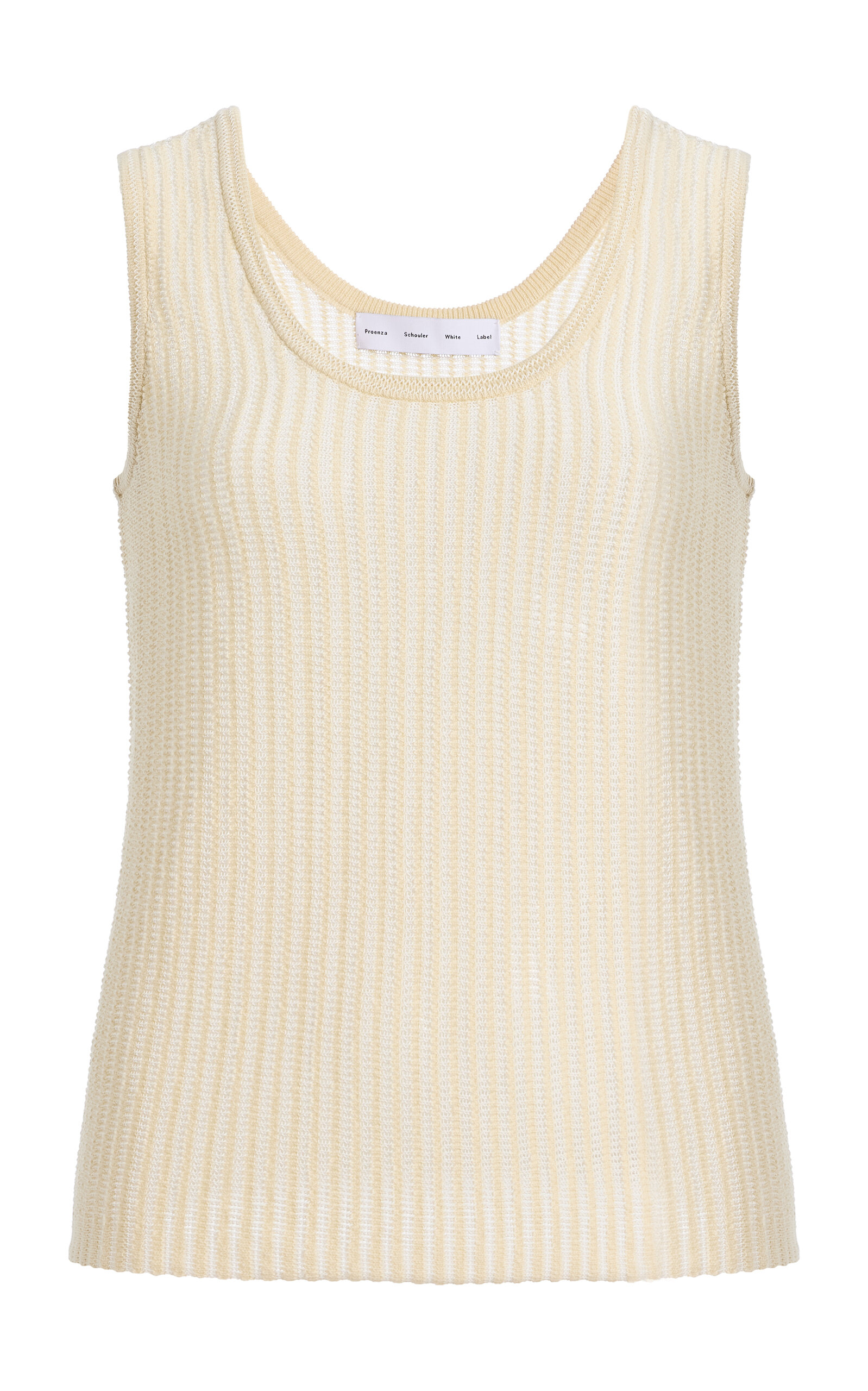 Proenza Schouler White Label Lennox Cotton Tank Top - Moda Operandi