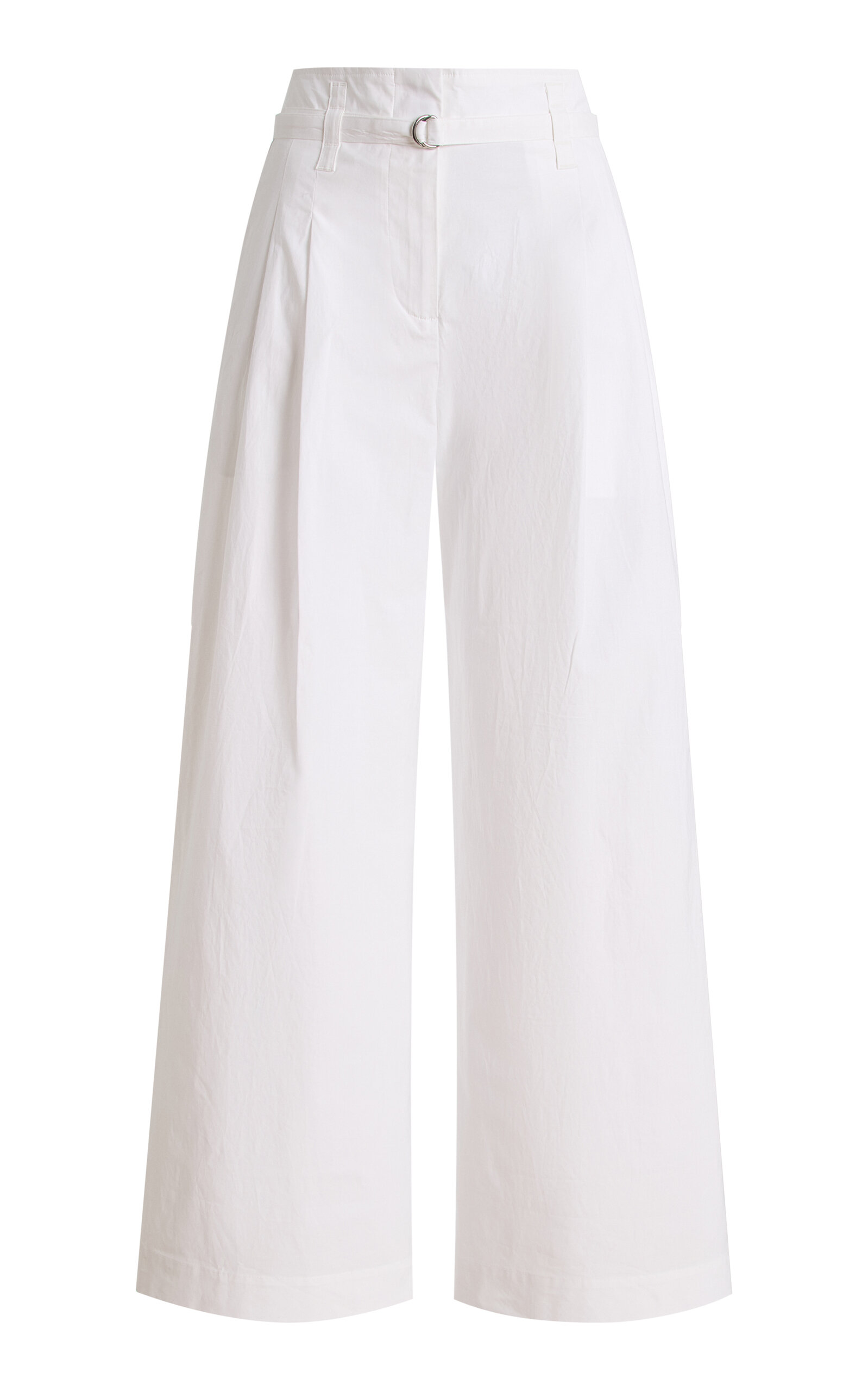 Proenza Schouler White Label Raver Cropped Poplin Wide-Leg Pants | Thumbnail 6 Proenza Schouler White Label Raver Cropped Poplin Wide-Leg Pants | Thumbnail 6