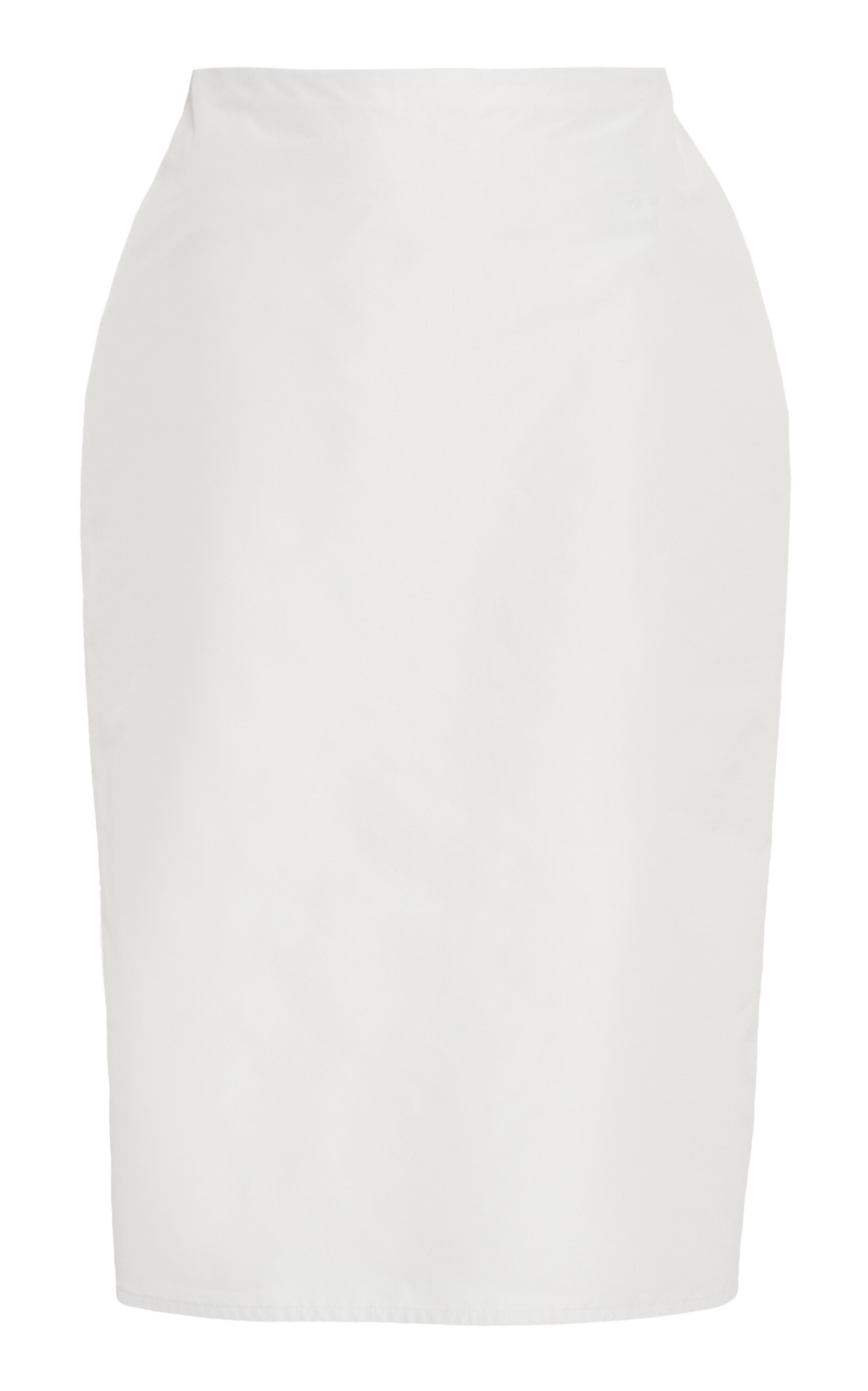 Jil Sander High-Waisted Midi Skirt - White