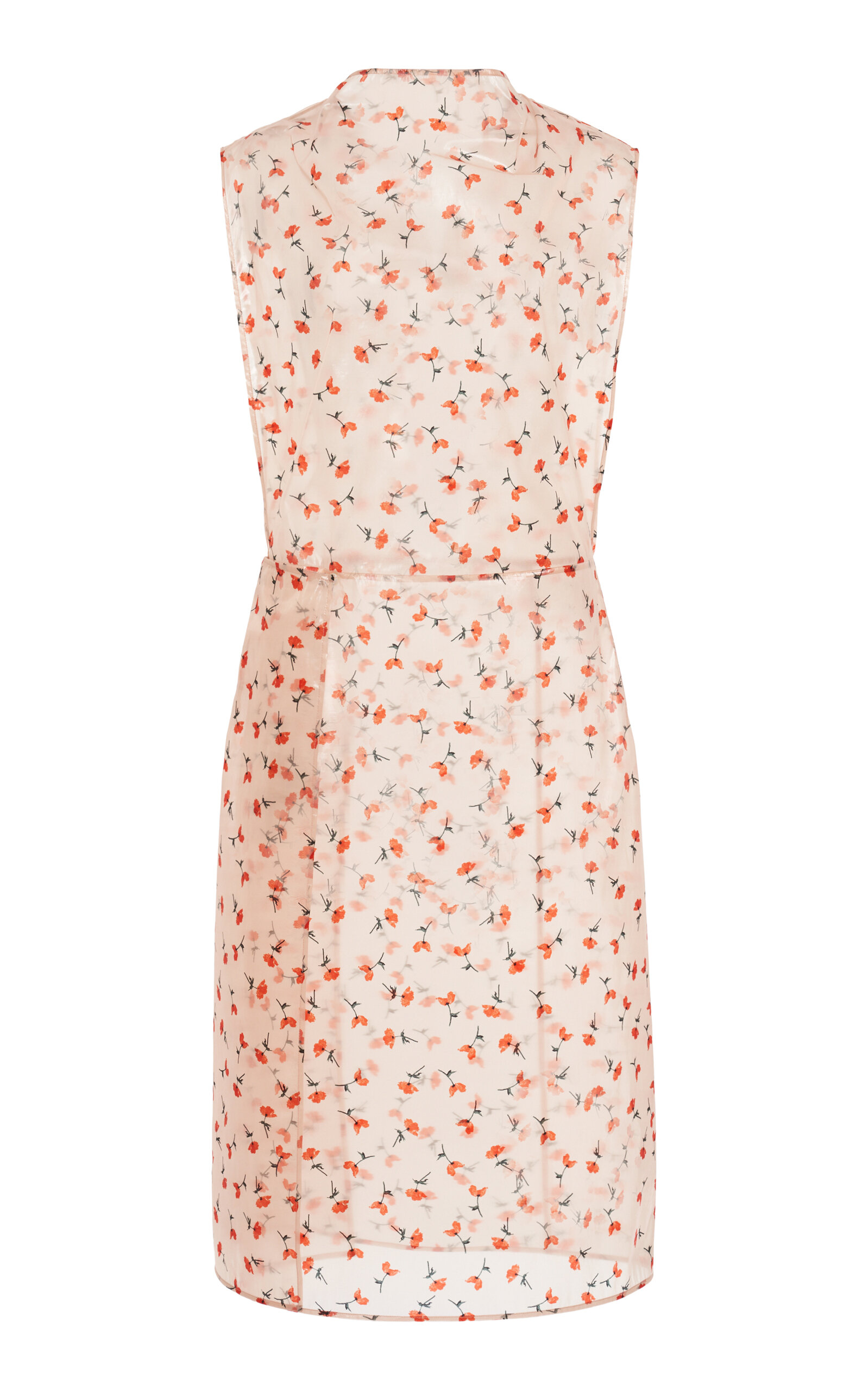 Jil Sander Sheer Midi Dress - Pink