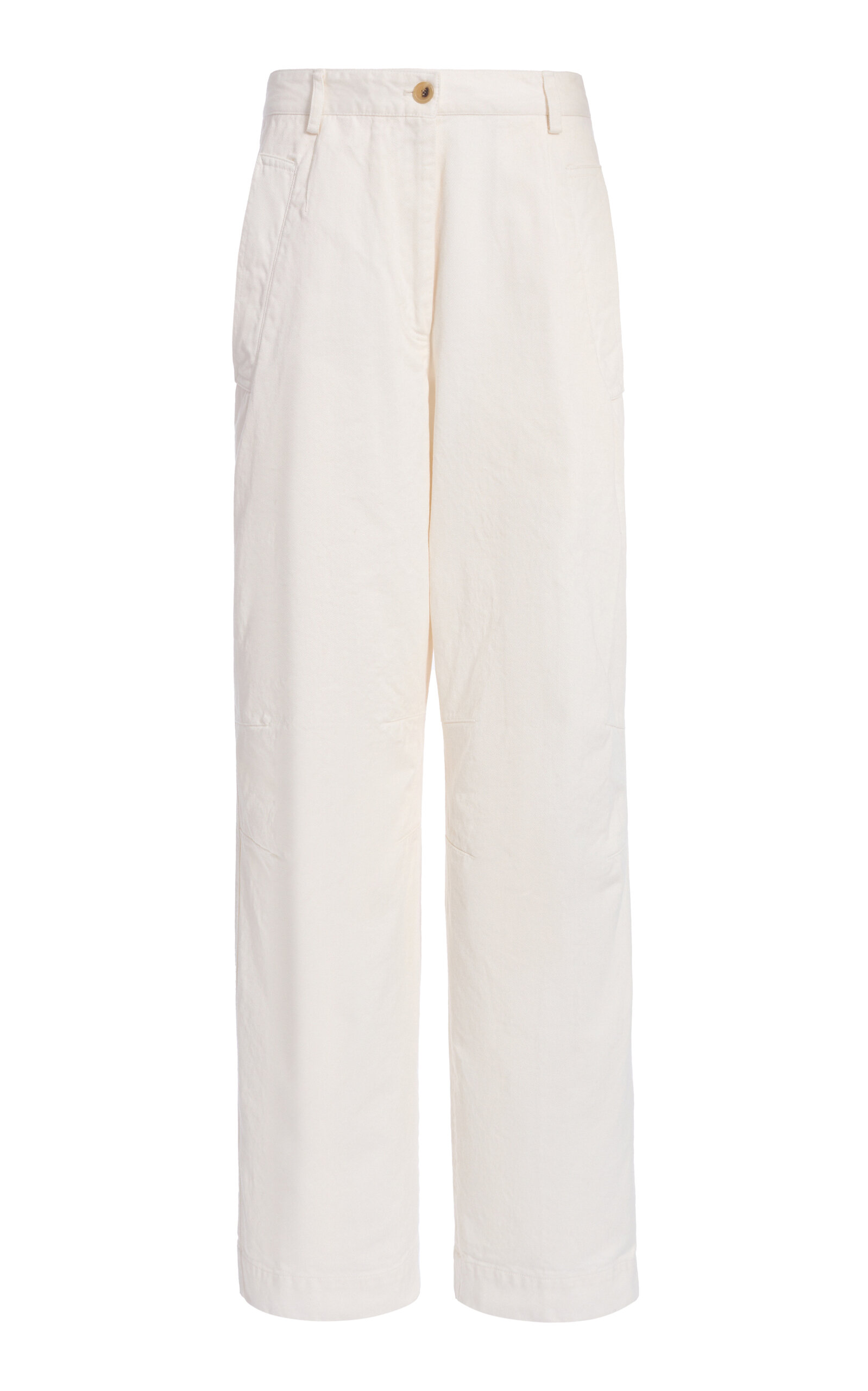 Dries Van Noten Pilar Tailored Cotton-Blend Wide-Leg Pants