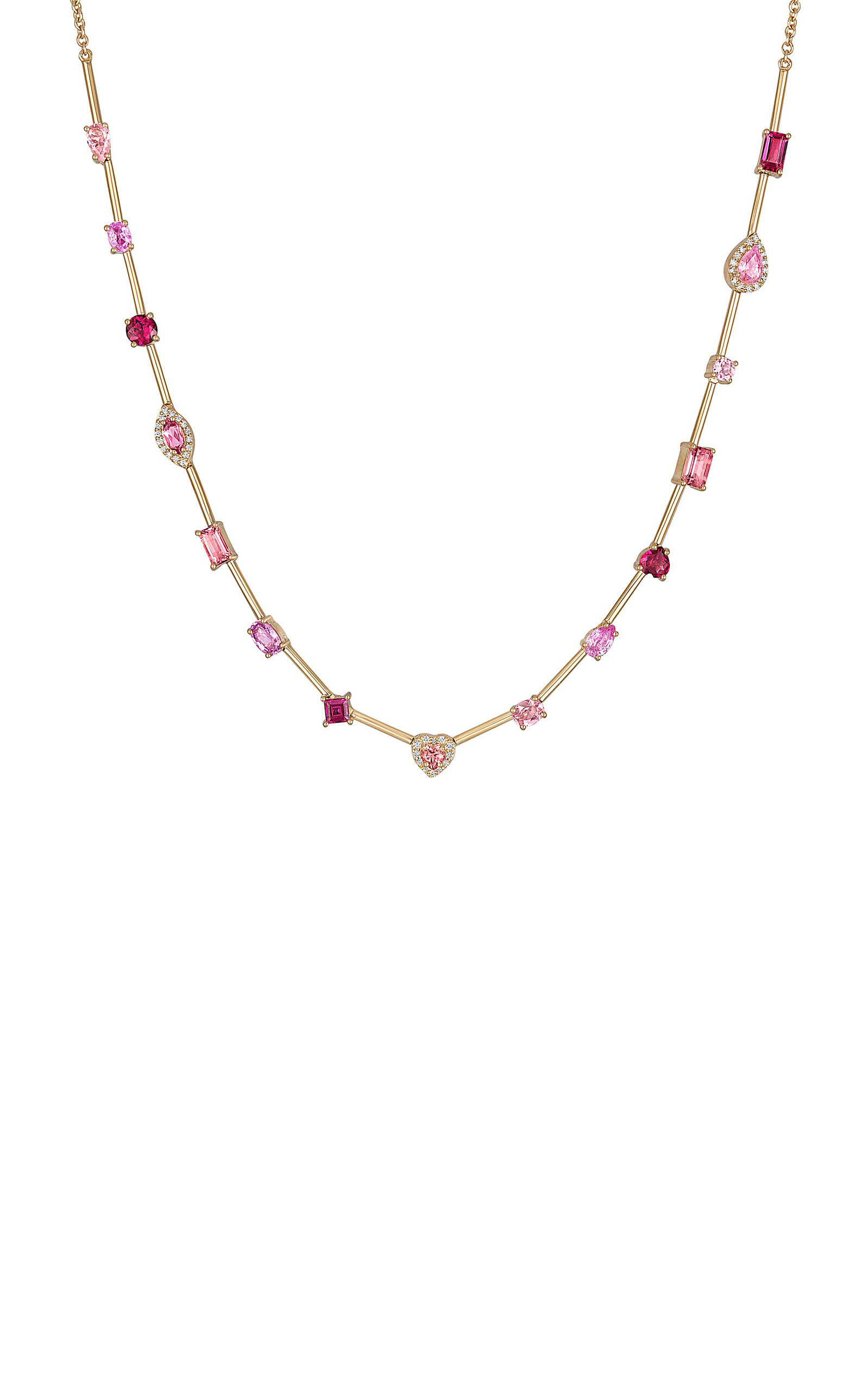 Eden Presley Rock Candy 14k Yellow Gold Diamond Necklace In Gold