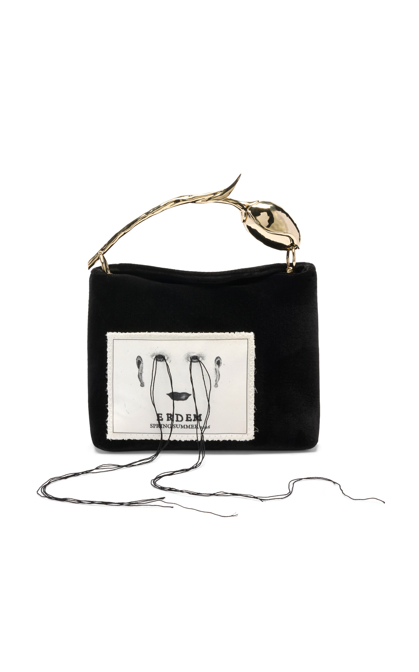 Erdem Mini Bloom Bag - Black - OS