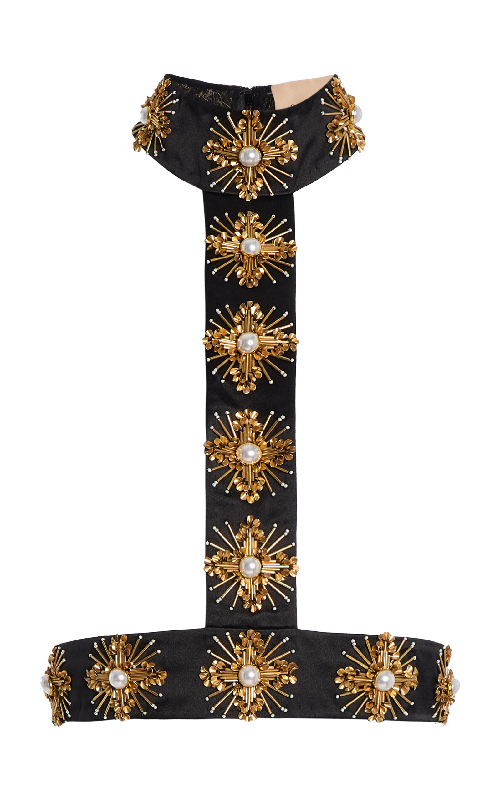 Cucculelli Shaheen Sunray Medallion Halter Harness In Animal Print