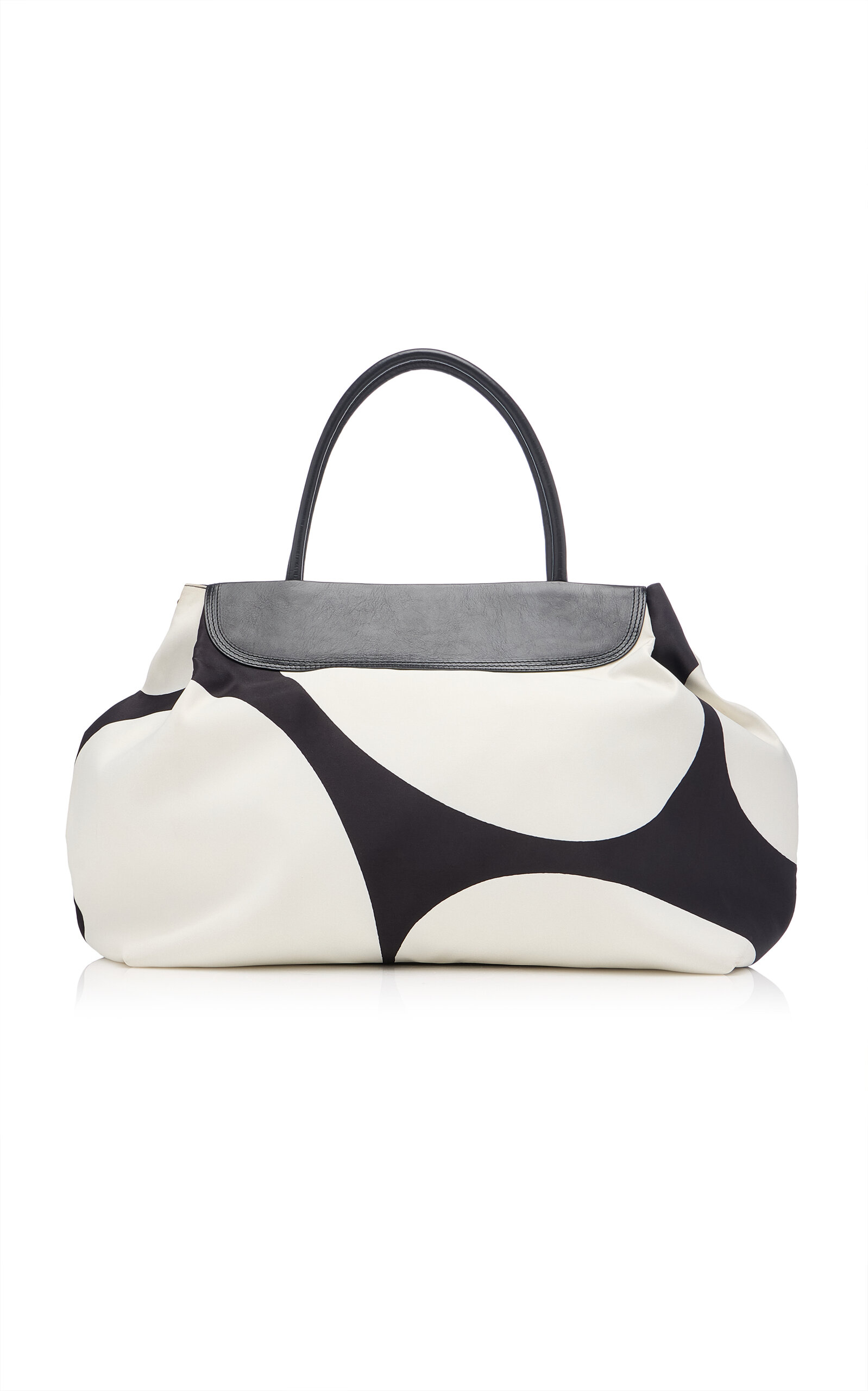 Dries Van Noten Large Blossom Tote - Black - OS