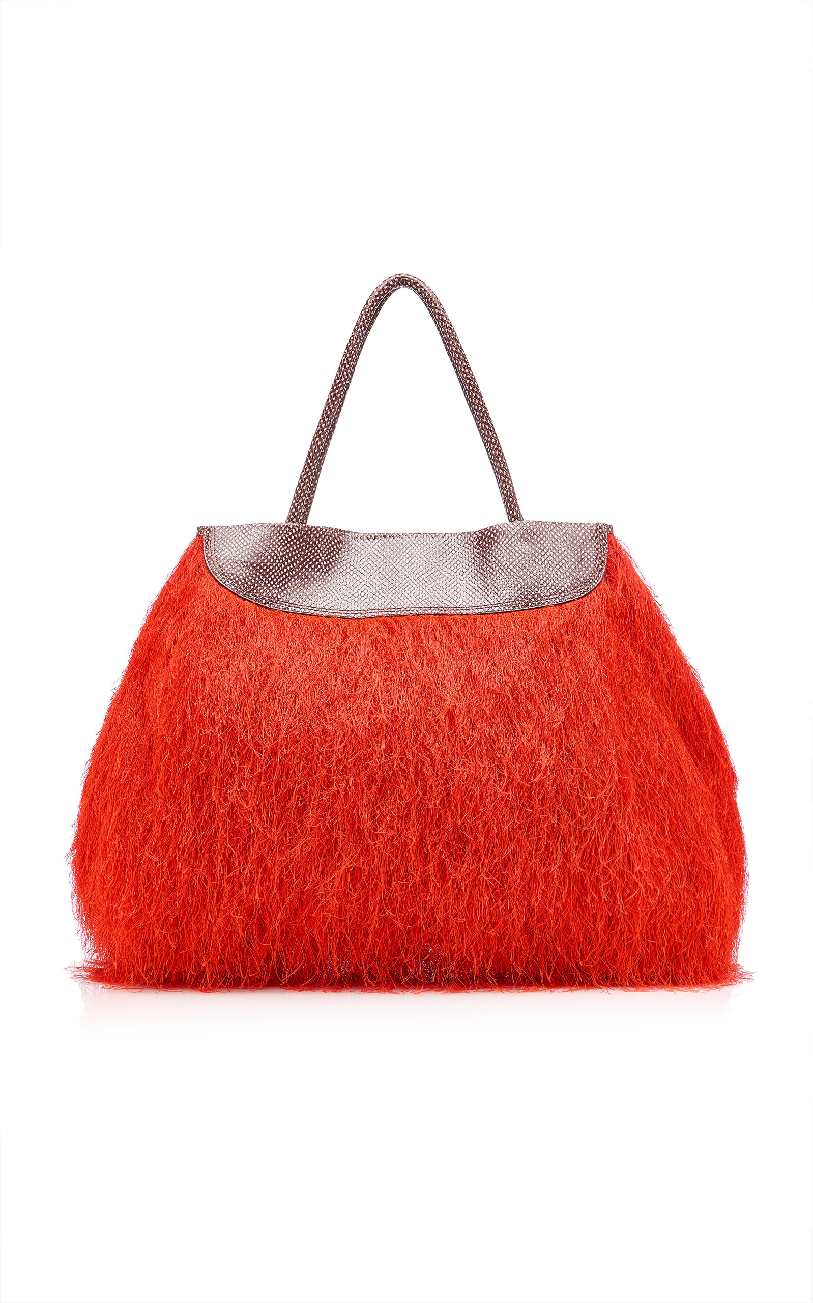 Dries Van Noten Extra Large Blossom Tote - Red - OS