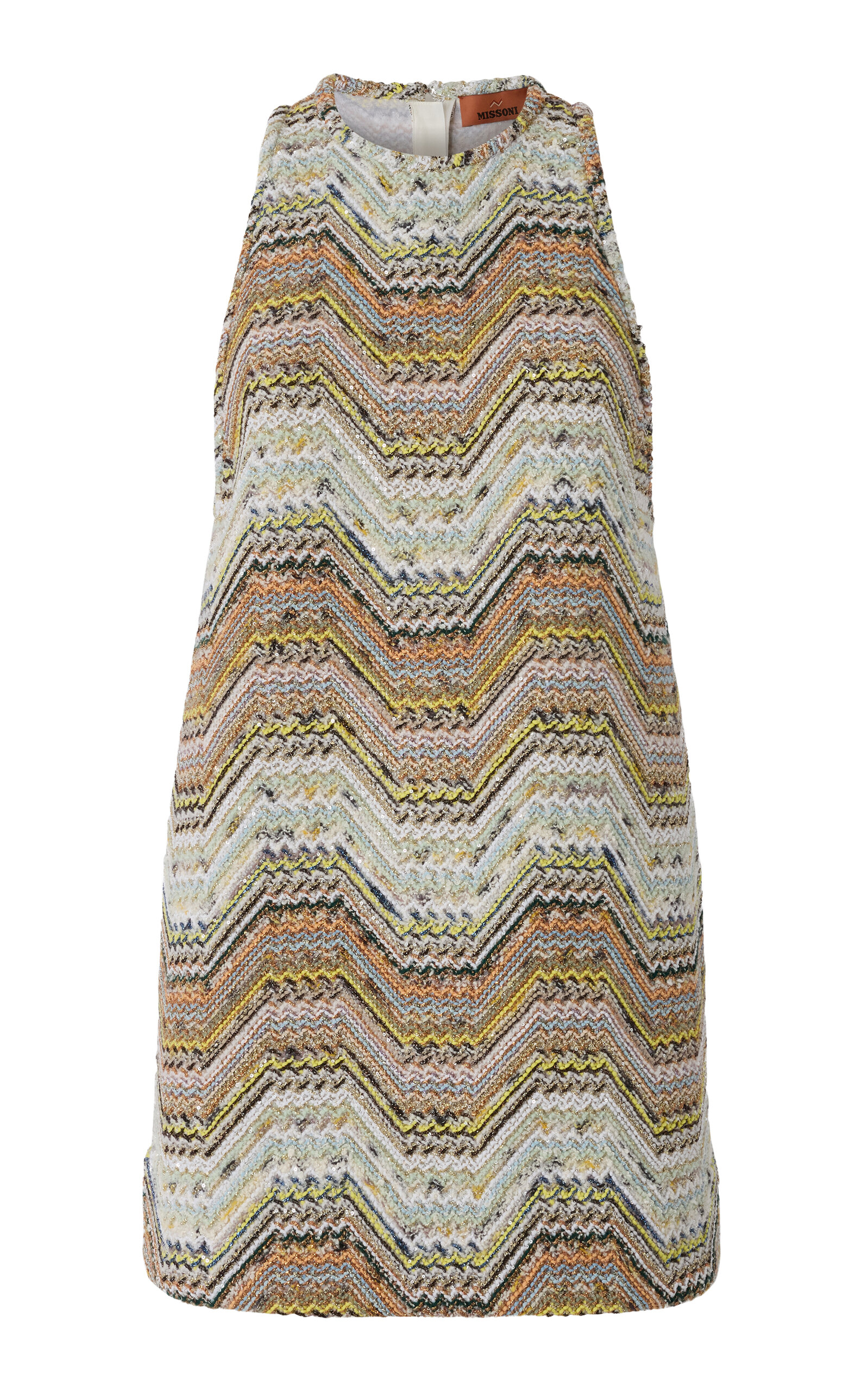 Missoni Caperdoni-Knit Shift Mini Dress - Multi