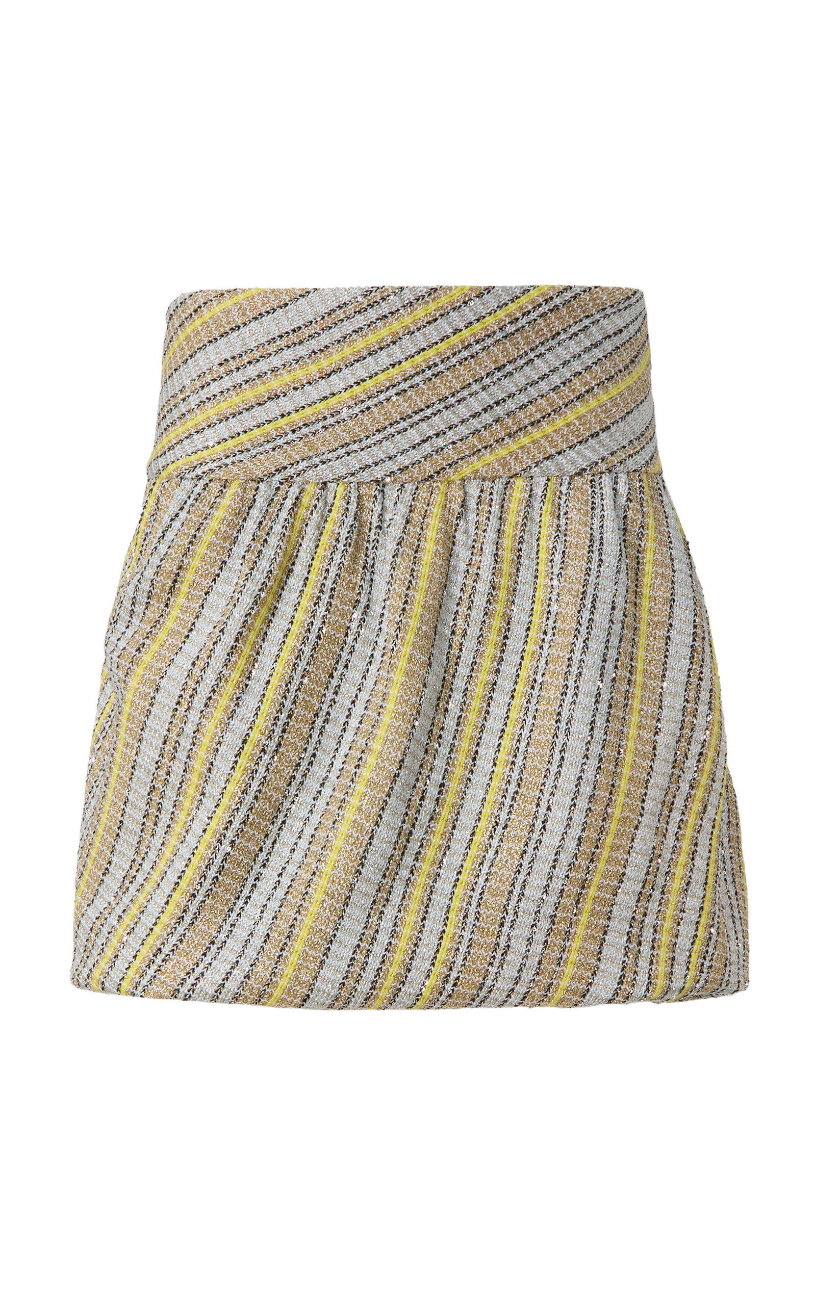 Missoni Strapless Caperdoni-knit Babydoll Top In Multi