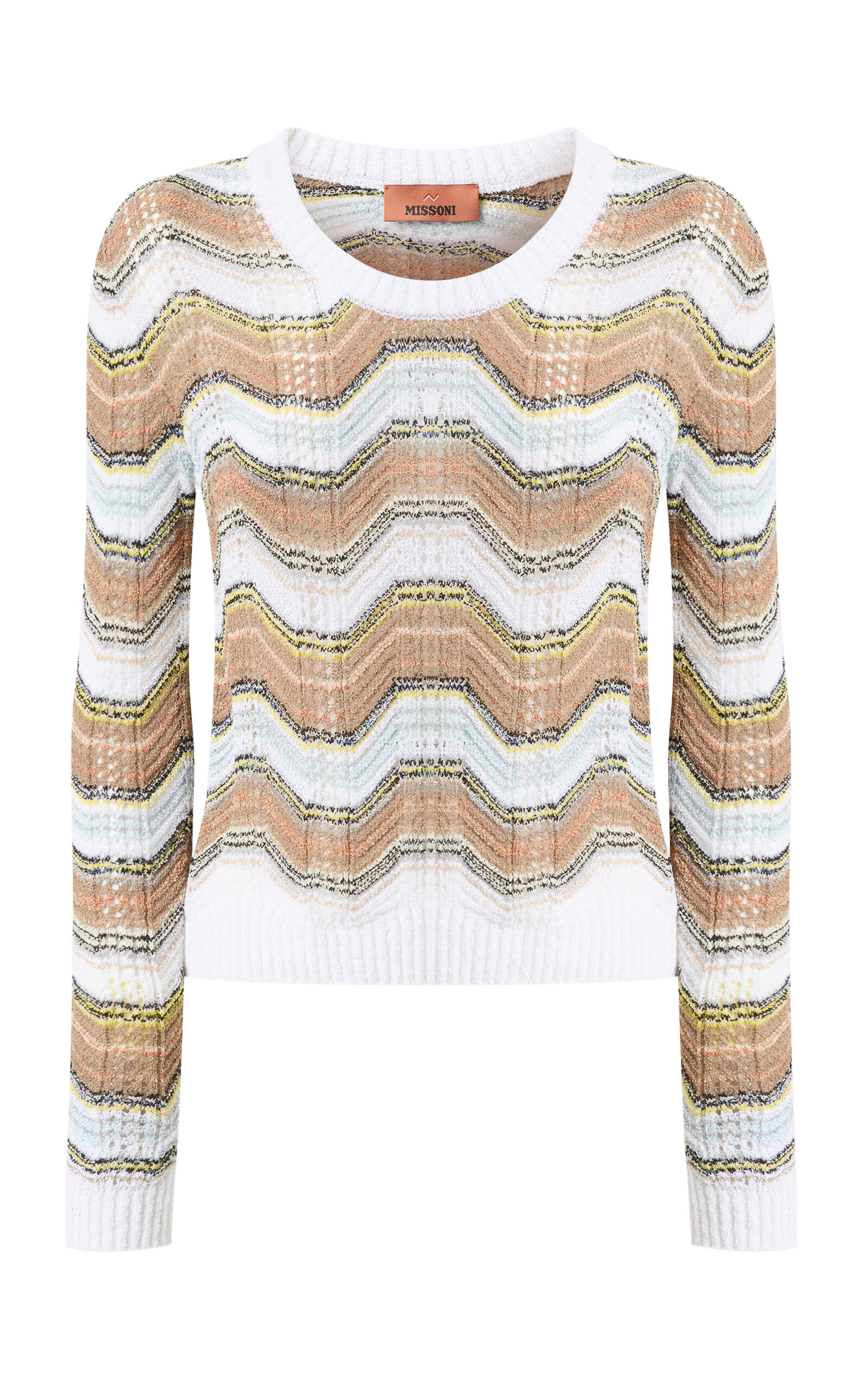 Missoni Caperdoni-Knit Long Sleeve Top - Multi