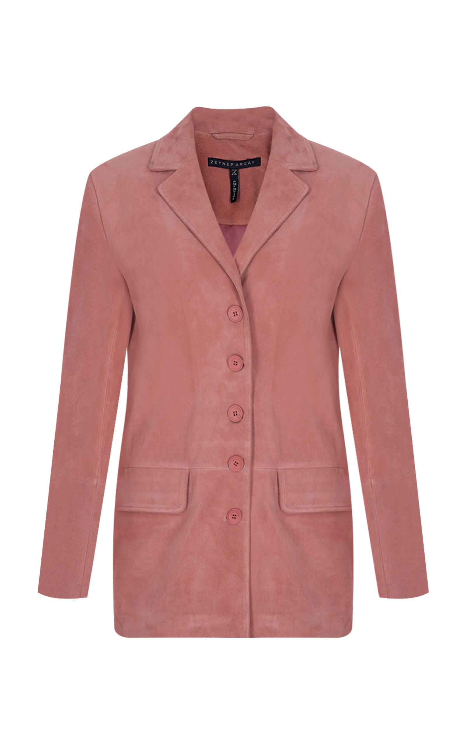 Zeynep Arçay Oversized Suede Jacket