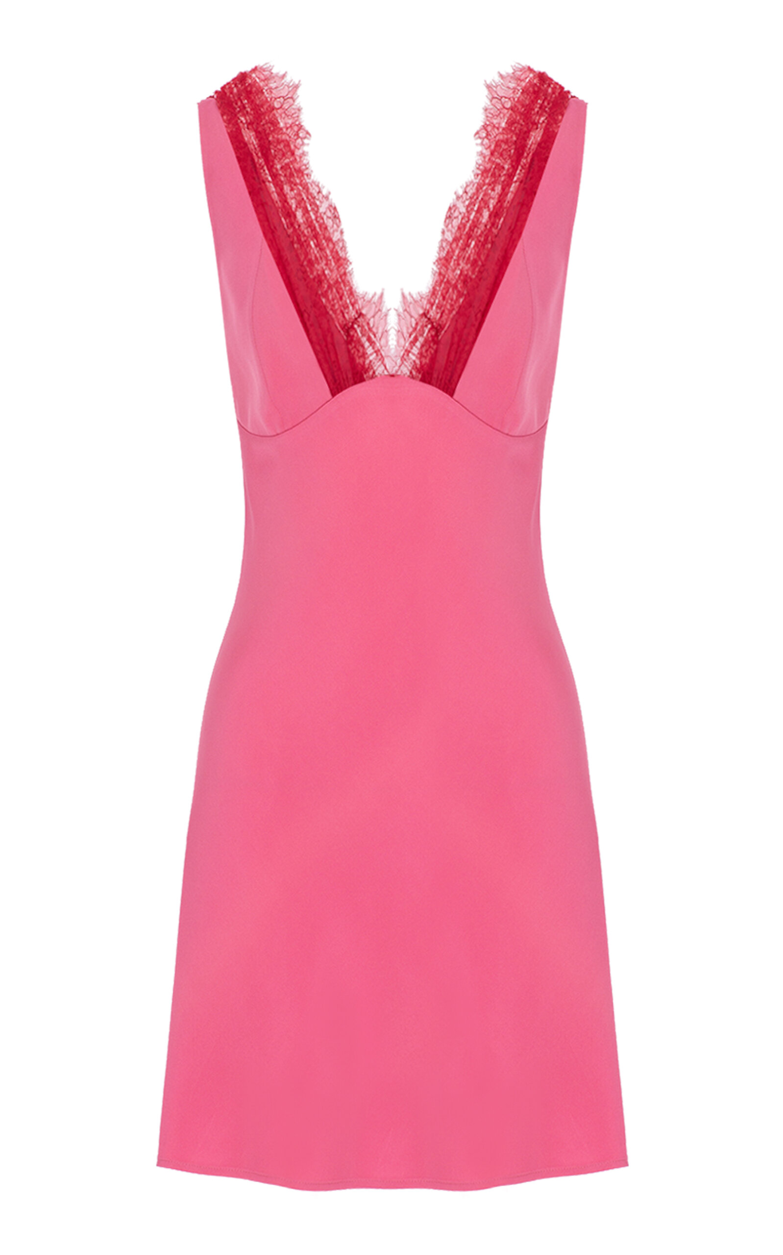 Zeynep Arçay Silk Lace Mini Dress