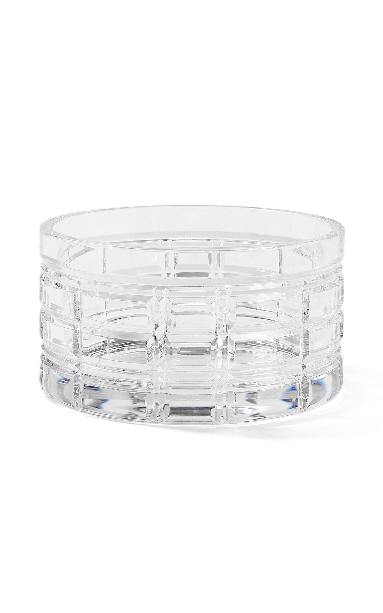 Ralph Lauren Hudson Plaid Nut Bowl In Transparent