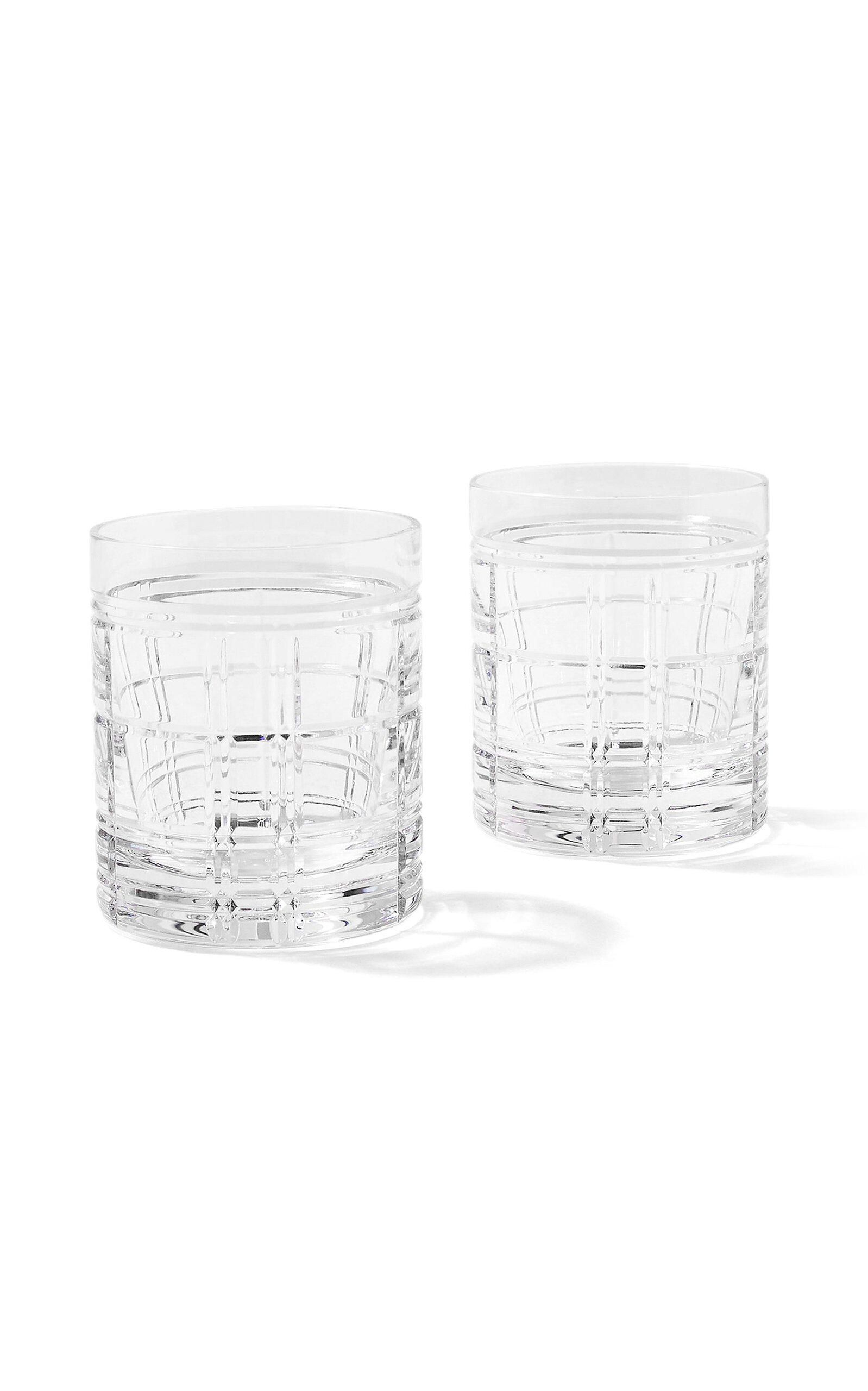 Ralph Lauren Hudson Double-old-fashioned Gift Set In Transparent