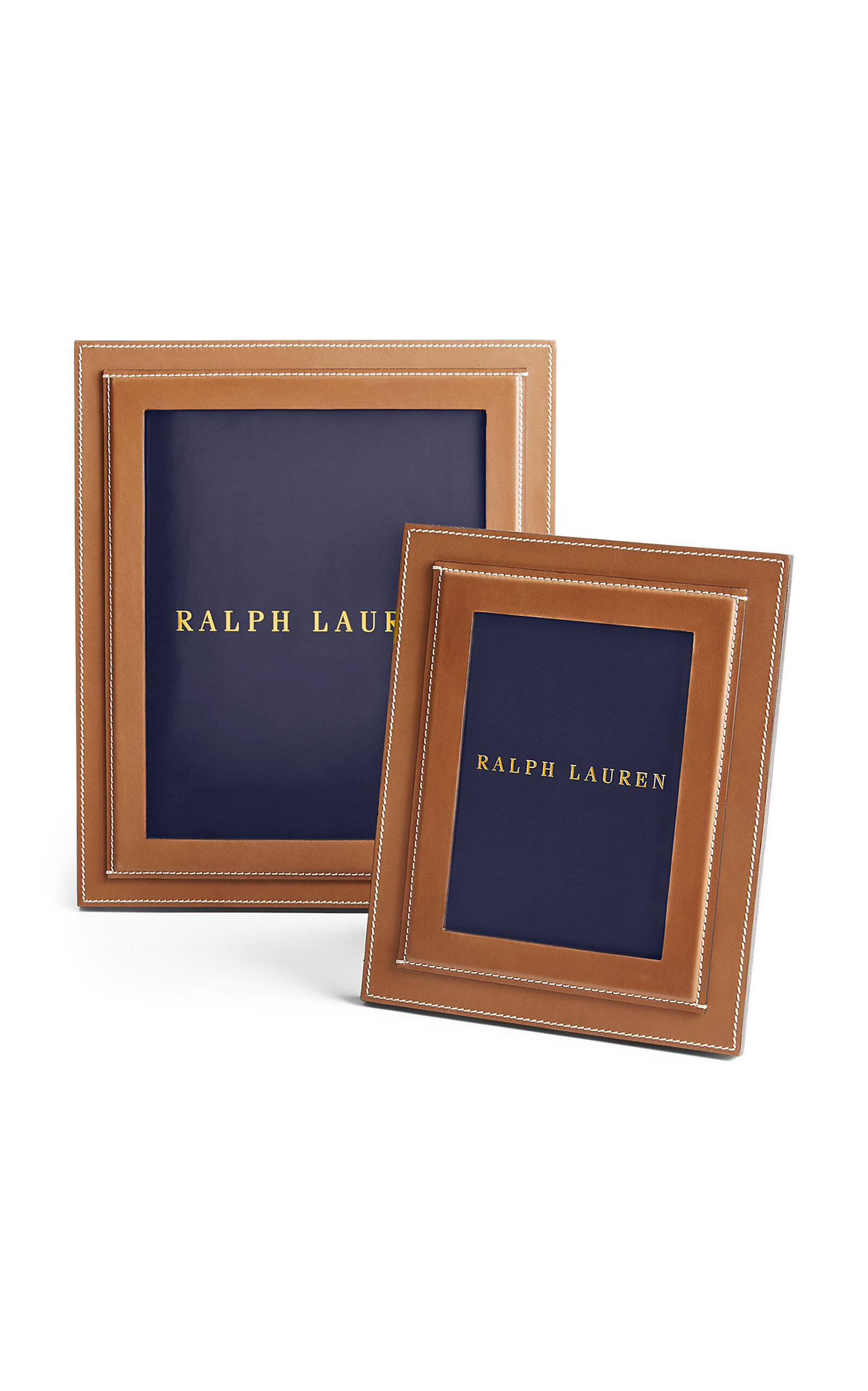 Ralph Lauren Brennan Leather Frame In Multi