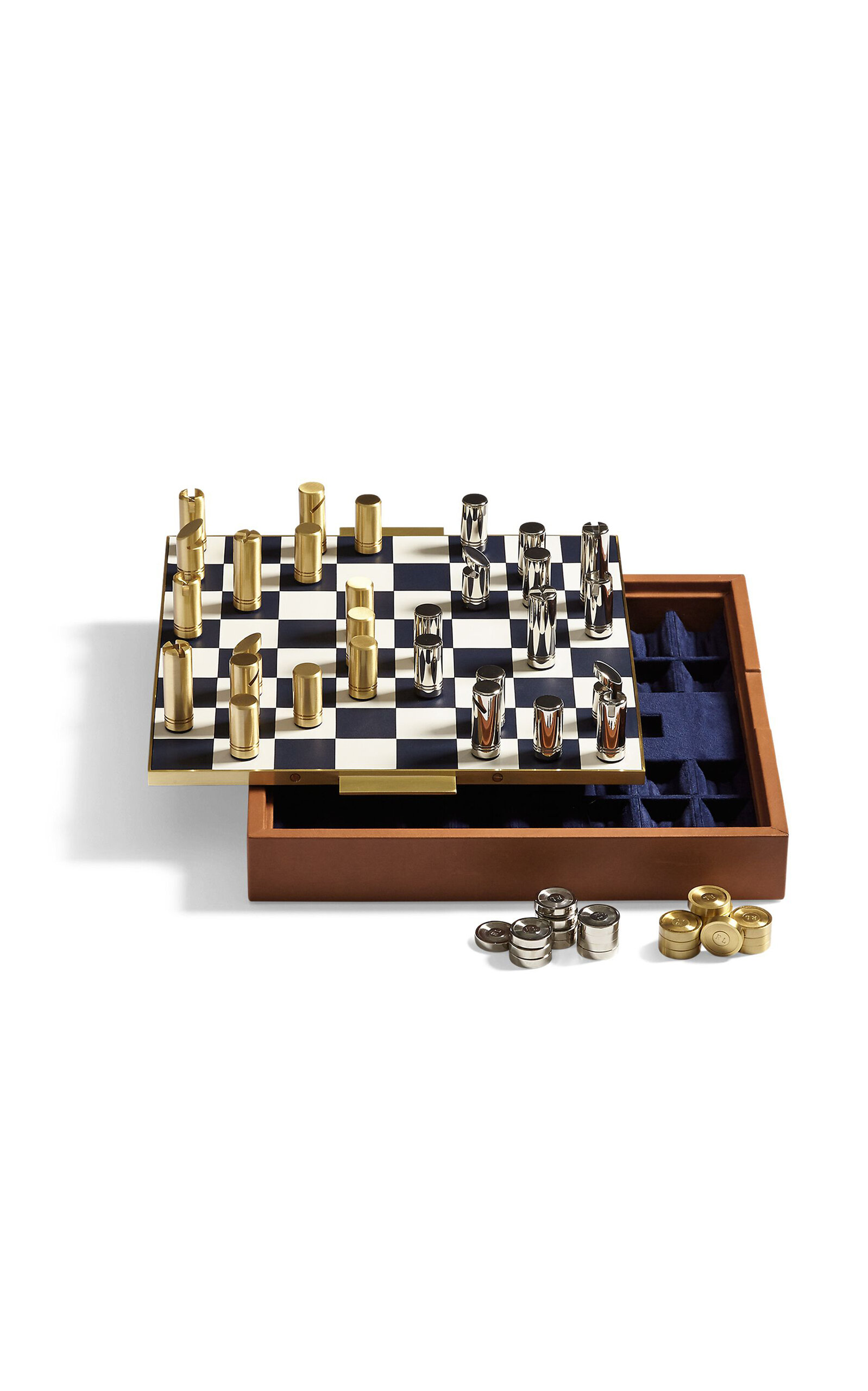 Ralph Lauren Fowler Chess And Checkers Game Gift Set In Multi