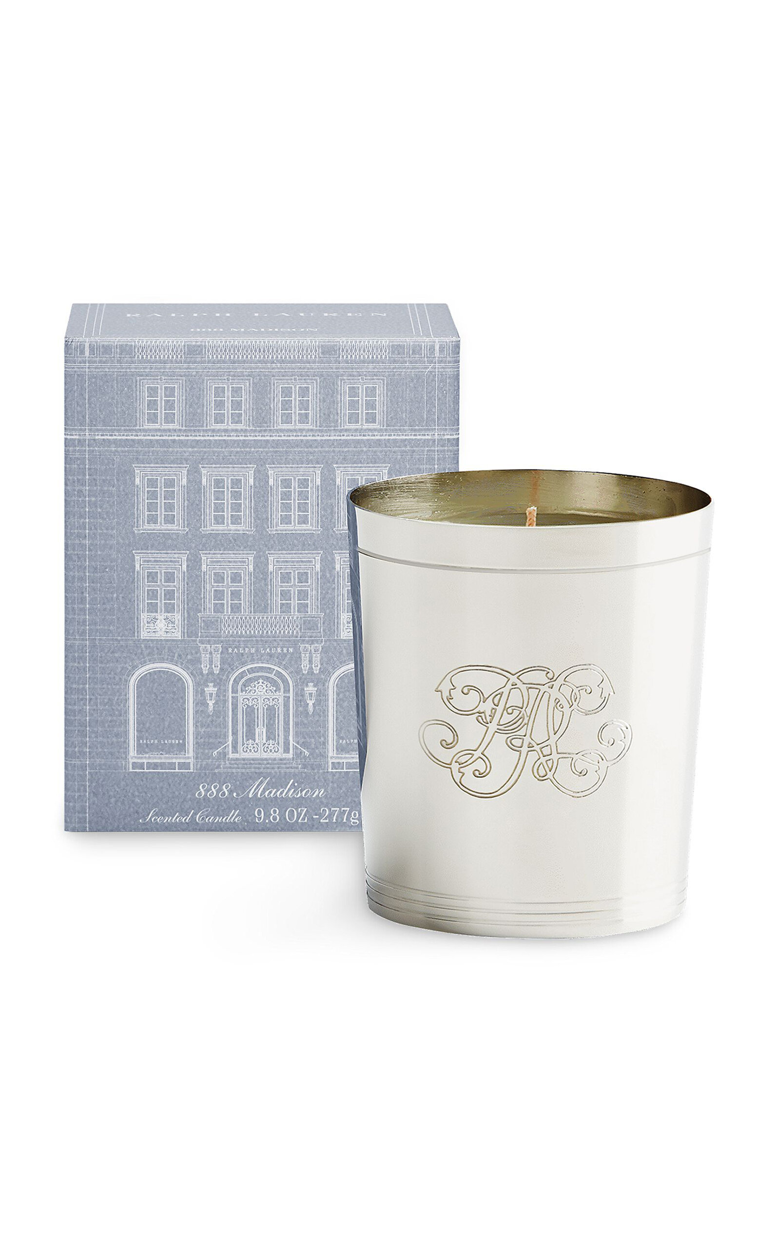 Ralph Lauren Home 888 Madison Flagship Candle - Silver