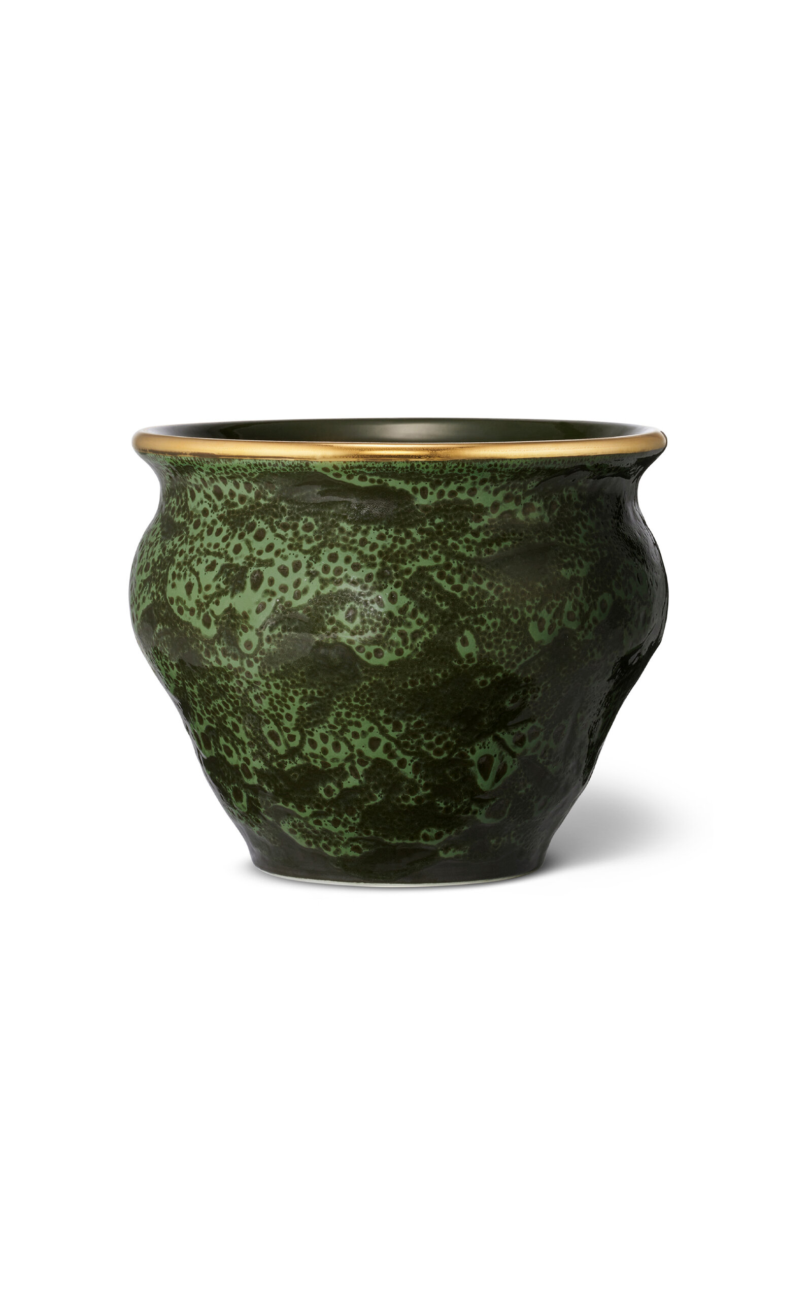 Aerin Rimara Cachepot; Cypress - Green