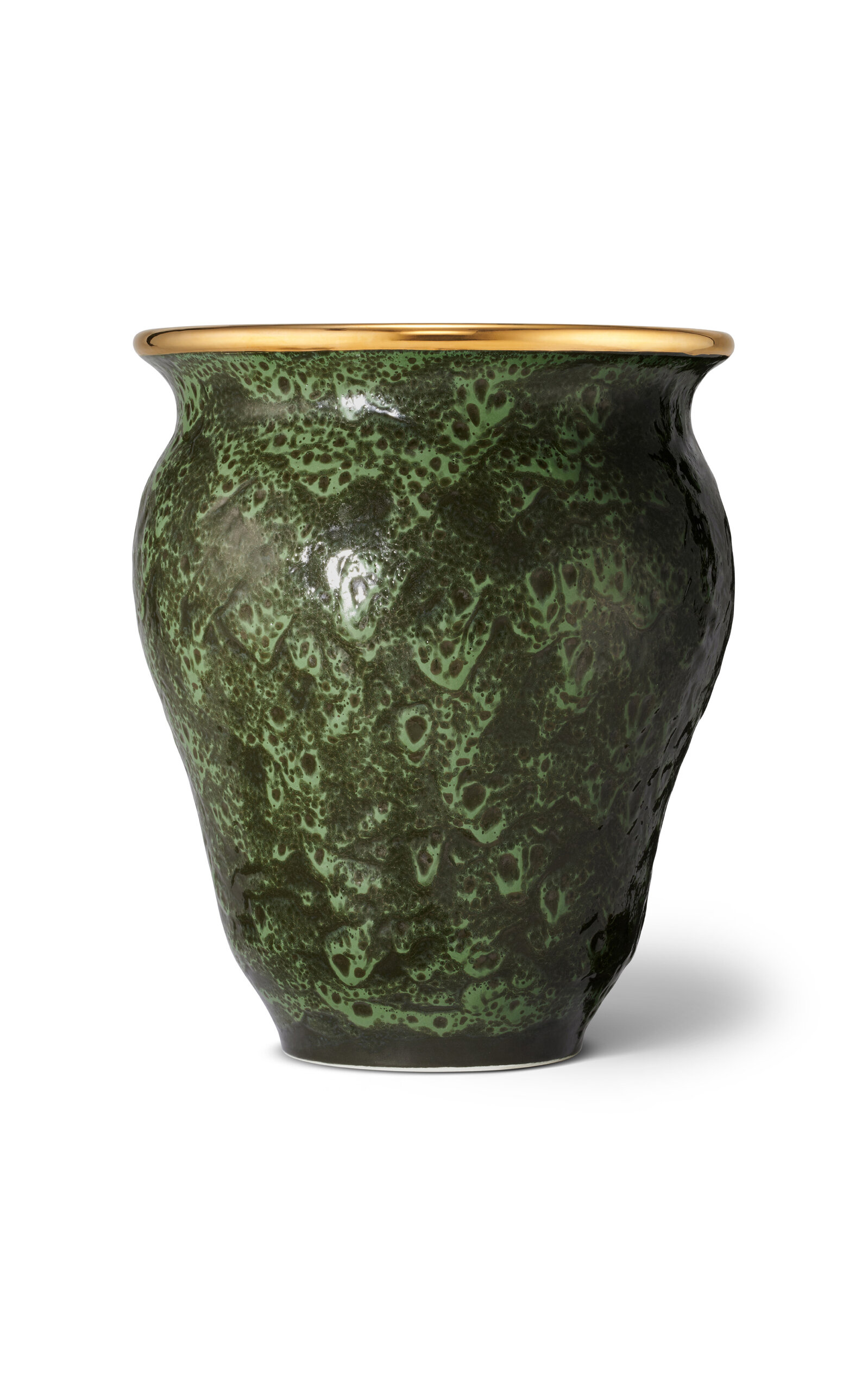 Aerin Rimara Large Vase; Cypress - Green