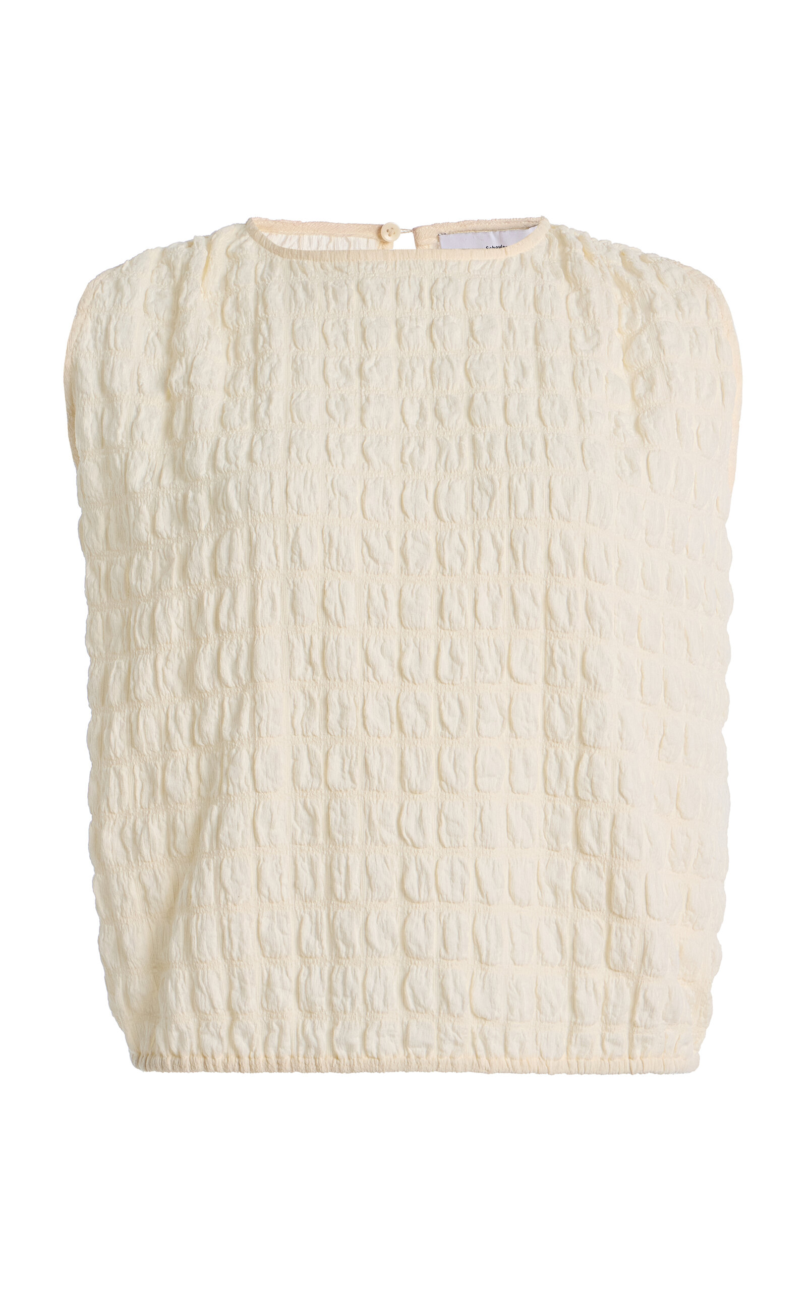 Proenza Schouler White Label Bradley Textured Top