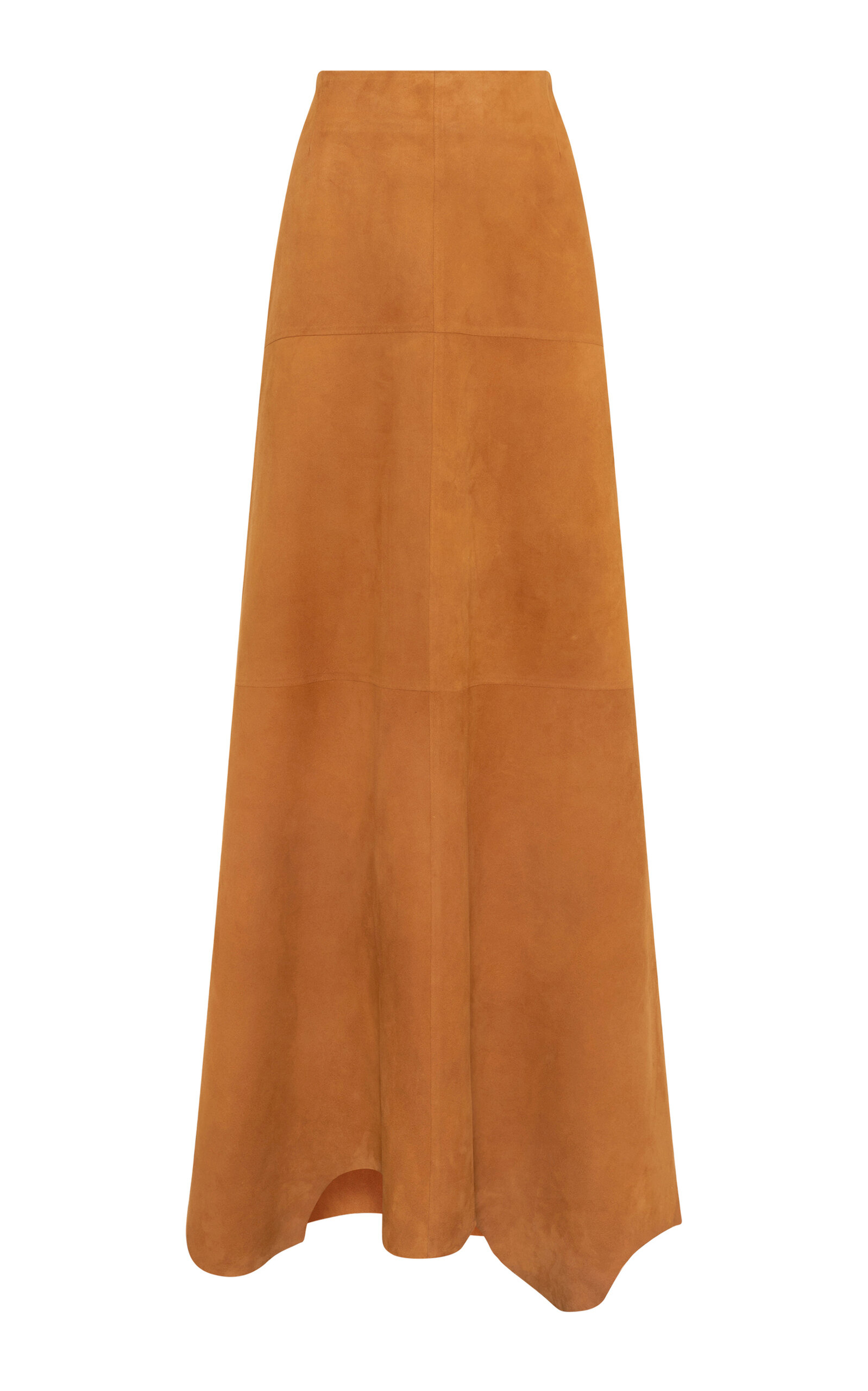 Gabriela Hearst Talor Suede Maxi Skirt