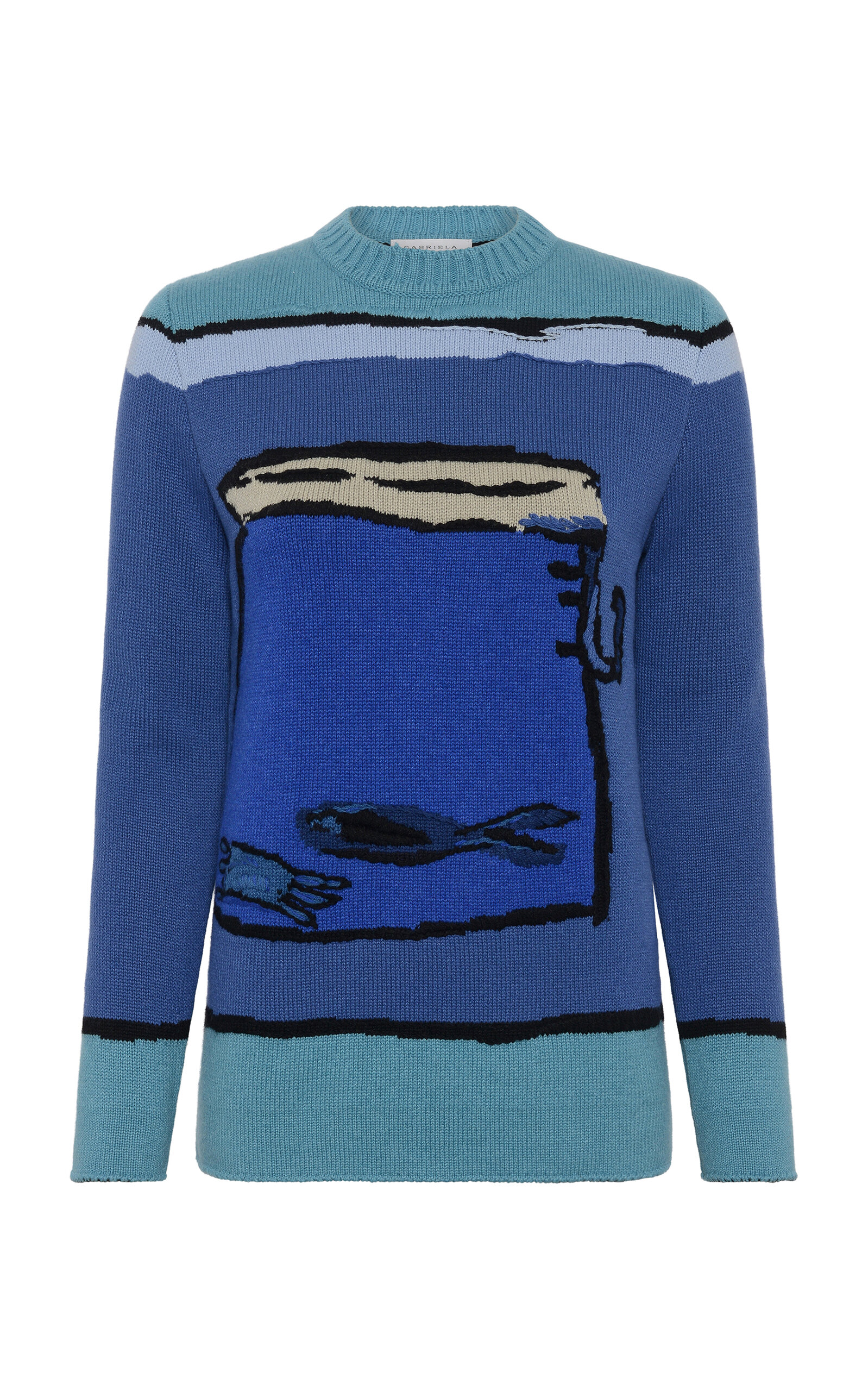 Gabriela Hearst Tarikel Cashmere Sweater In Multi