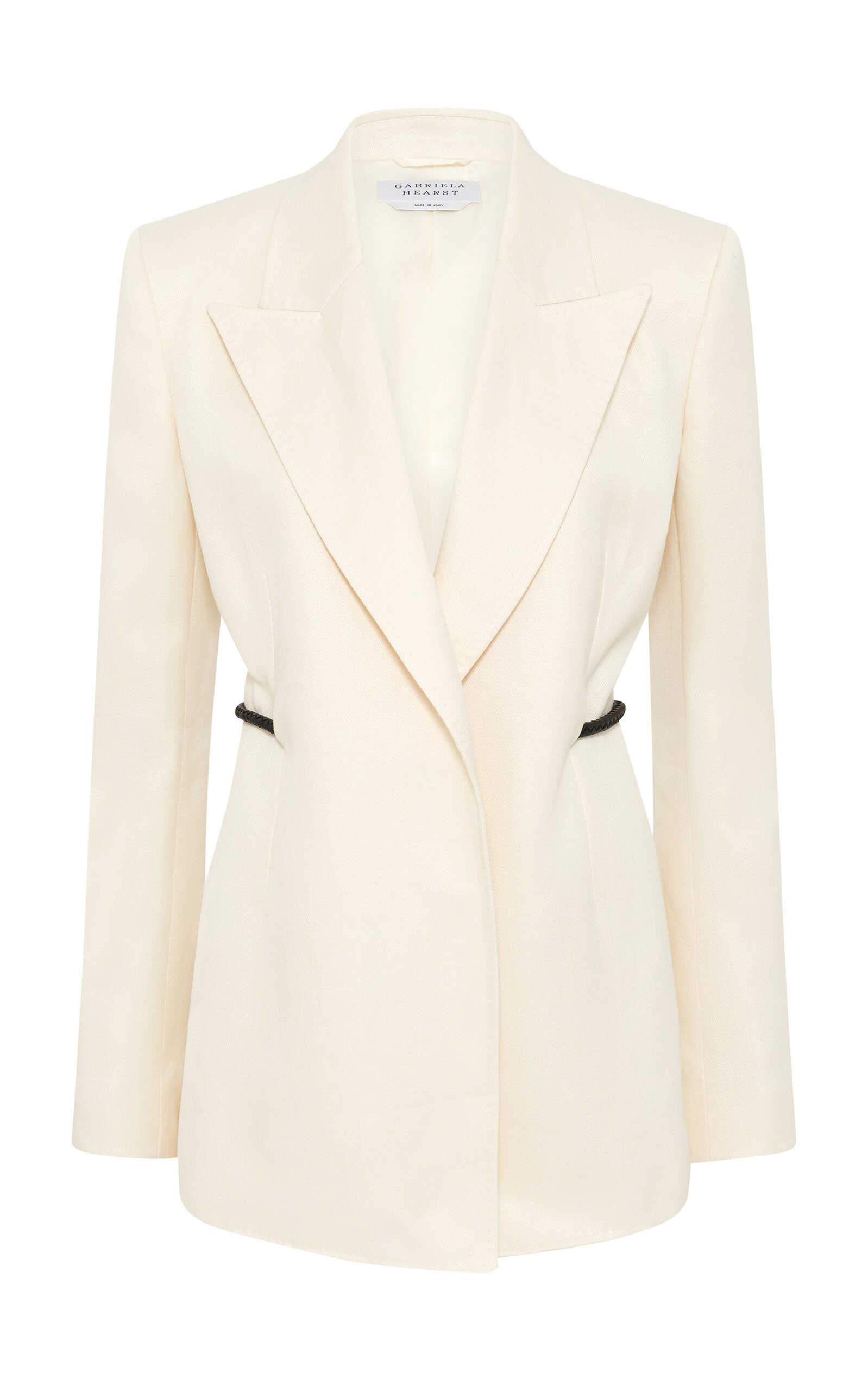 Gabriela Hearst Epona Linen Blazer In Neutral