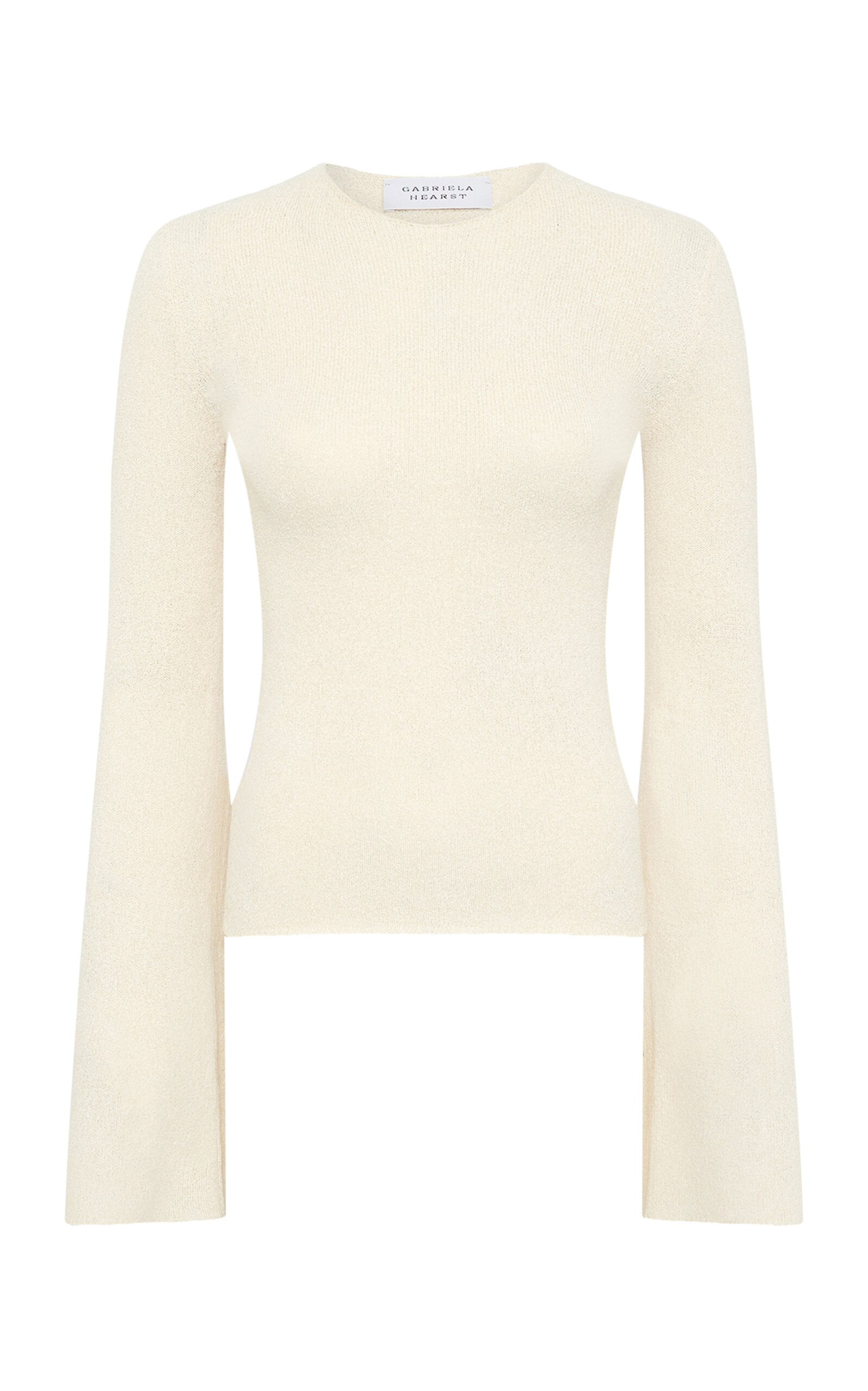 Gabriela Hearst Rafa Silk Top In White