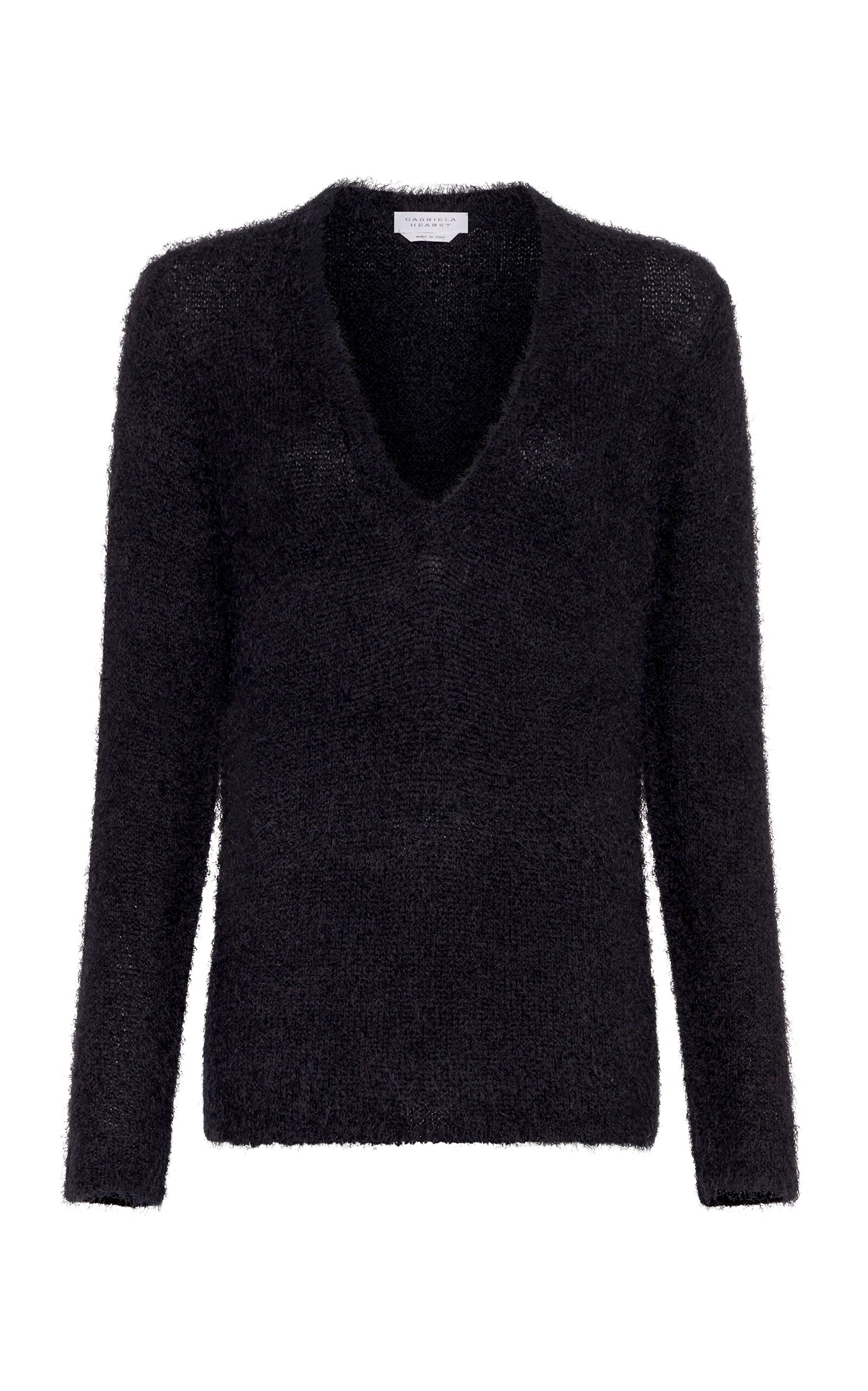 Gabriela Hearst Neoma Silk-cashmere Sweater In Black