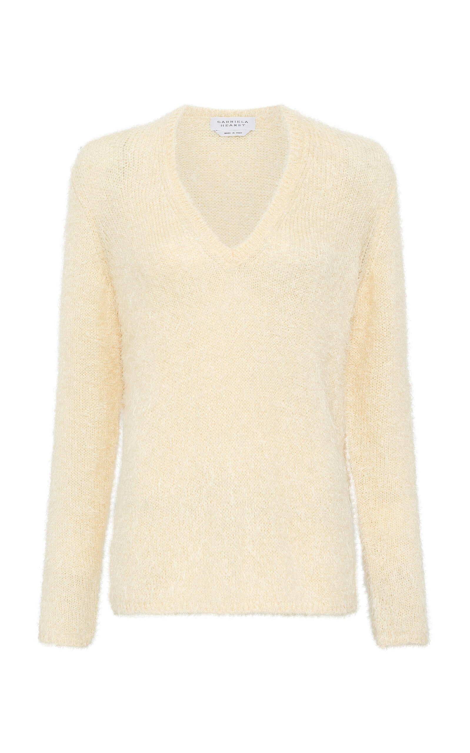 Gabriela Hearst Neoma Silk-cashmere Sweater In Neutral