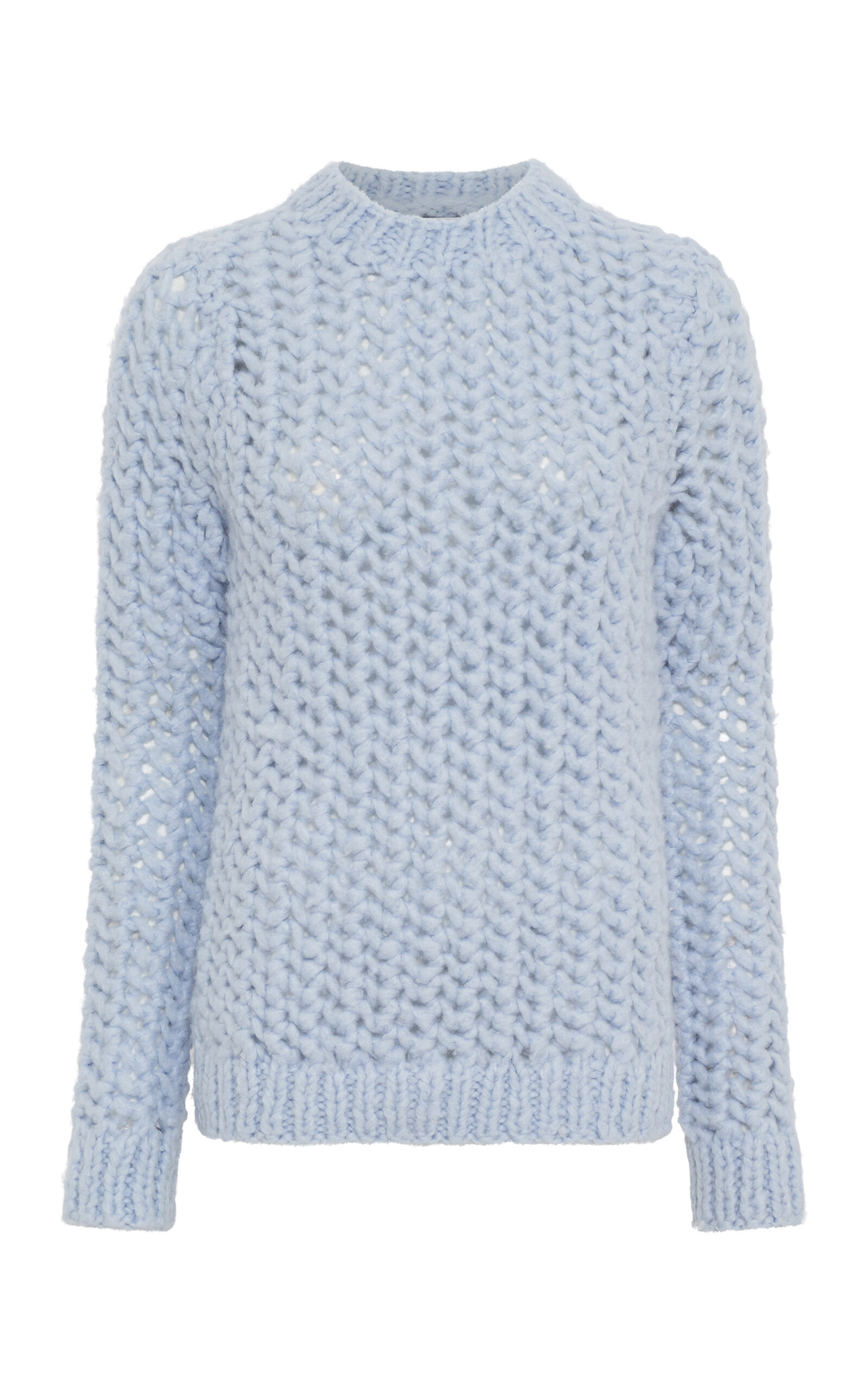 Gabriela Hearst Veralune Chunky Knit Cashmere Sweater In Blue