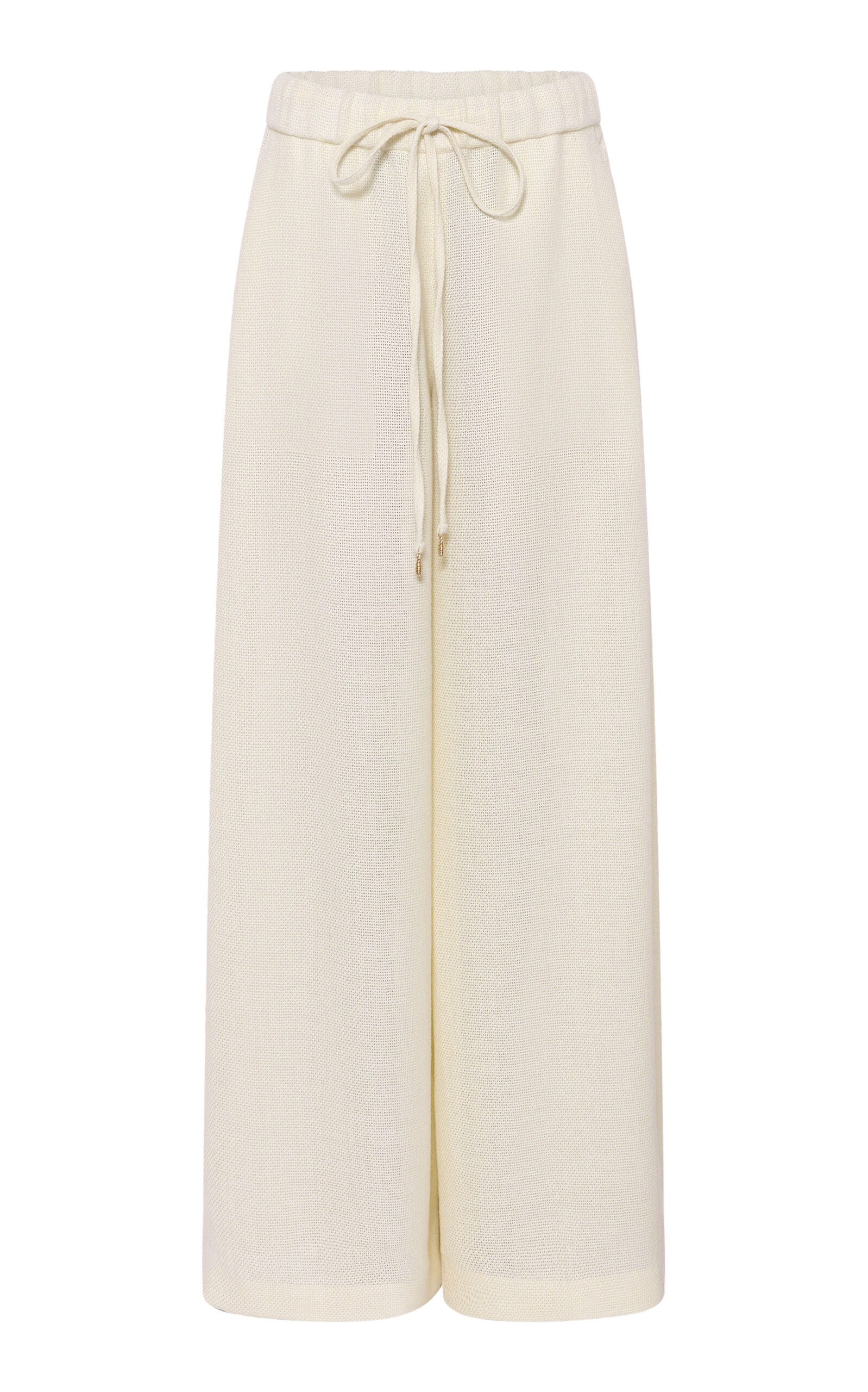 Gabriela Hearst Gelos Alpaca Wool Pants In White
