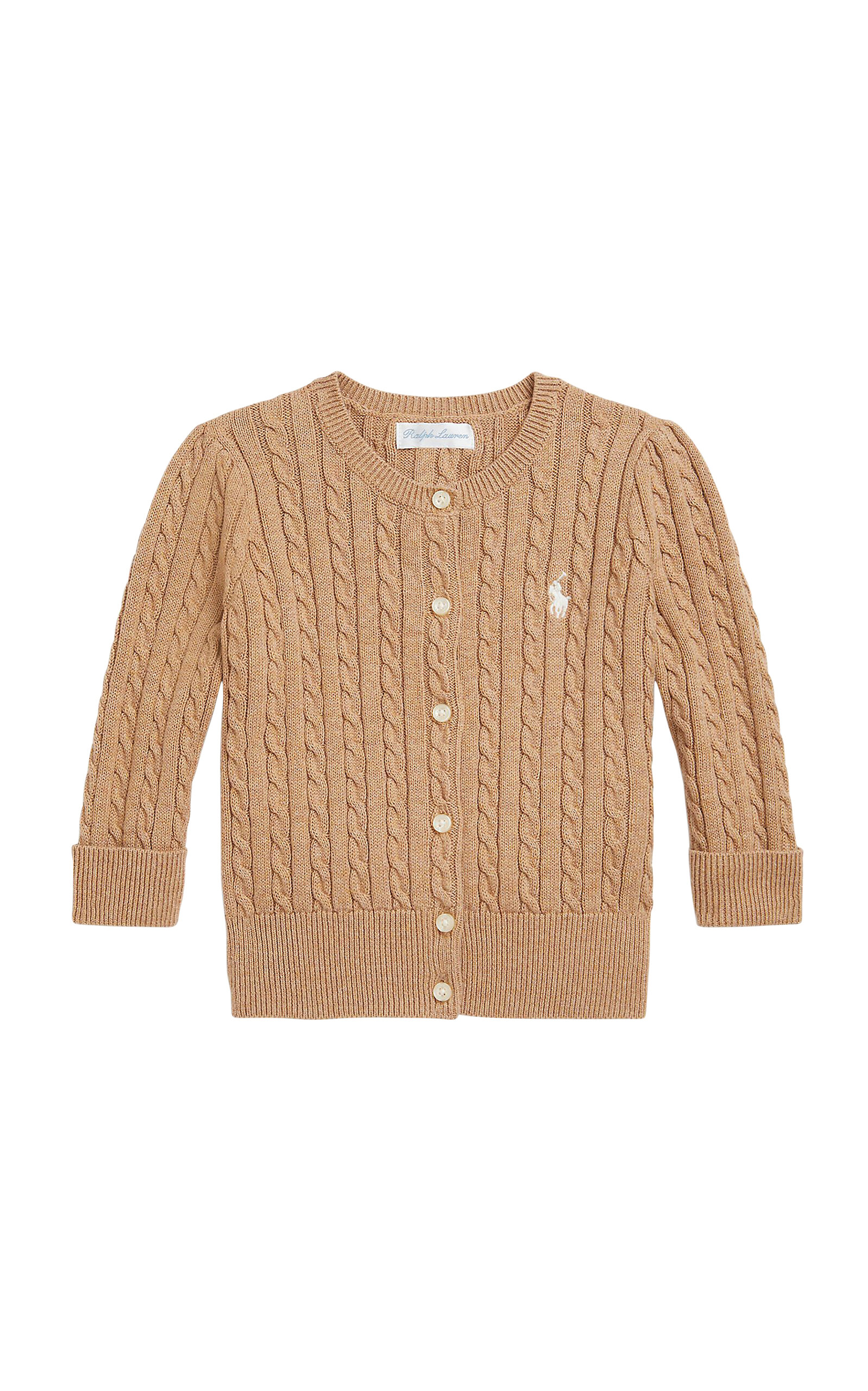 POLO RALPH LAUREN Baby Mini-Cable Cotton Cardigan