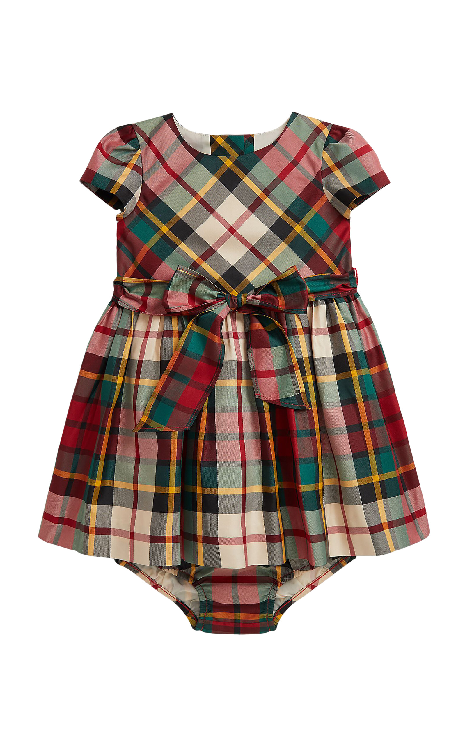 POLO RALPH LAUREN Baby Plaid Twill Dress & Bloomer