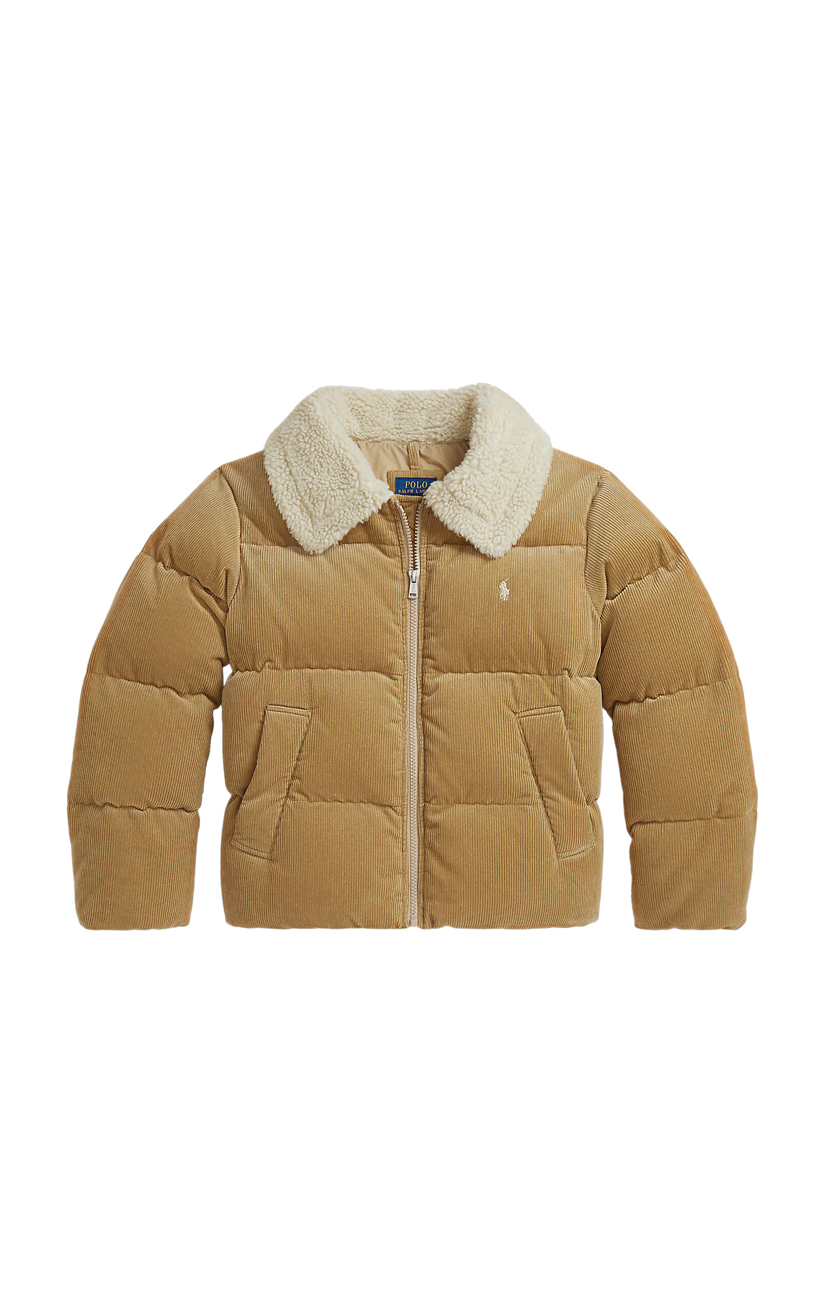 POLO RALPH LAUREN Big Girl Cotton Corduroy Down Jacket