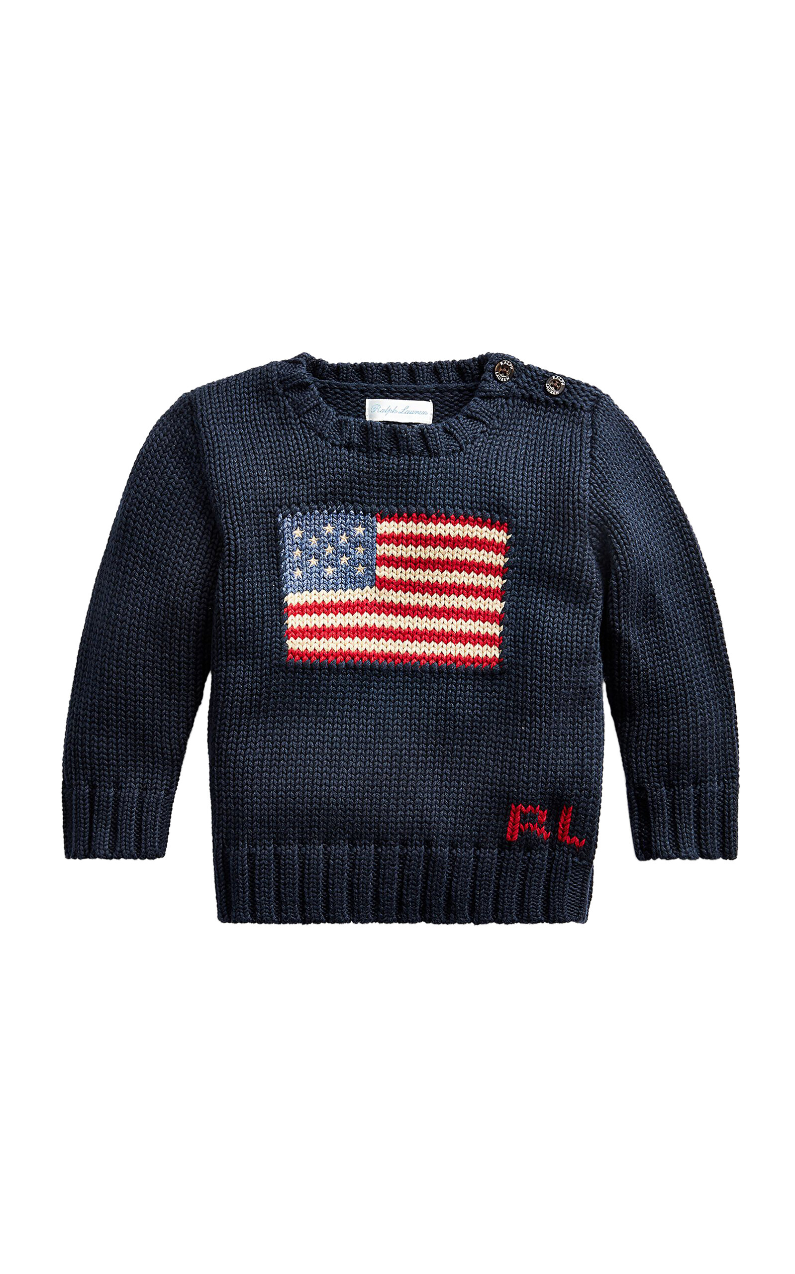 POLO RALPH LAUREN Baby The Iconic Flag Sweater