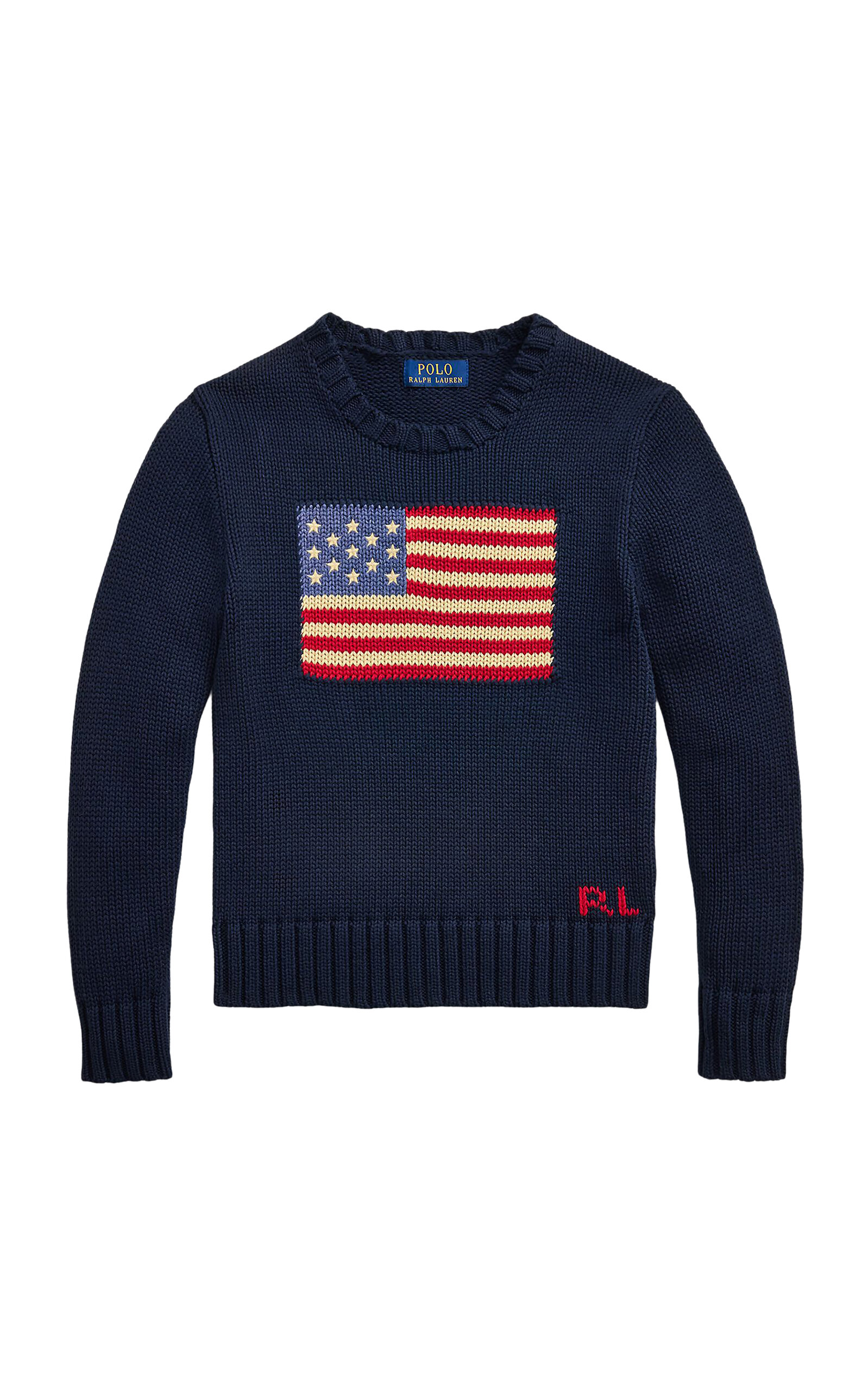 POLO RALPH LAUREN Big Boy The Iconic Flag Sweater