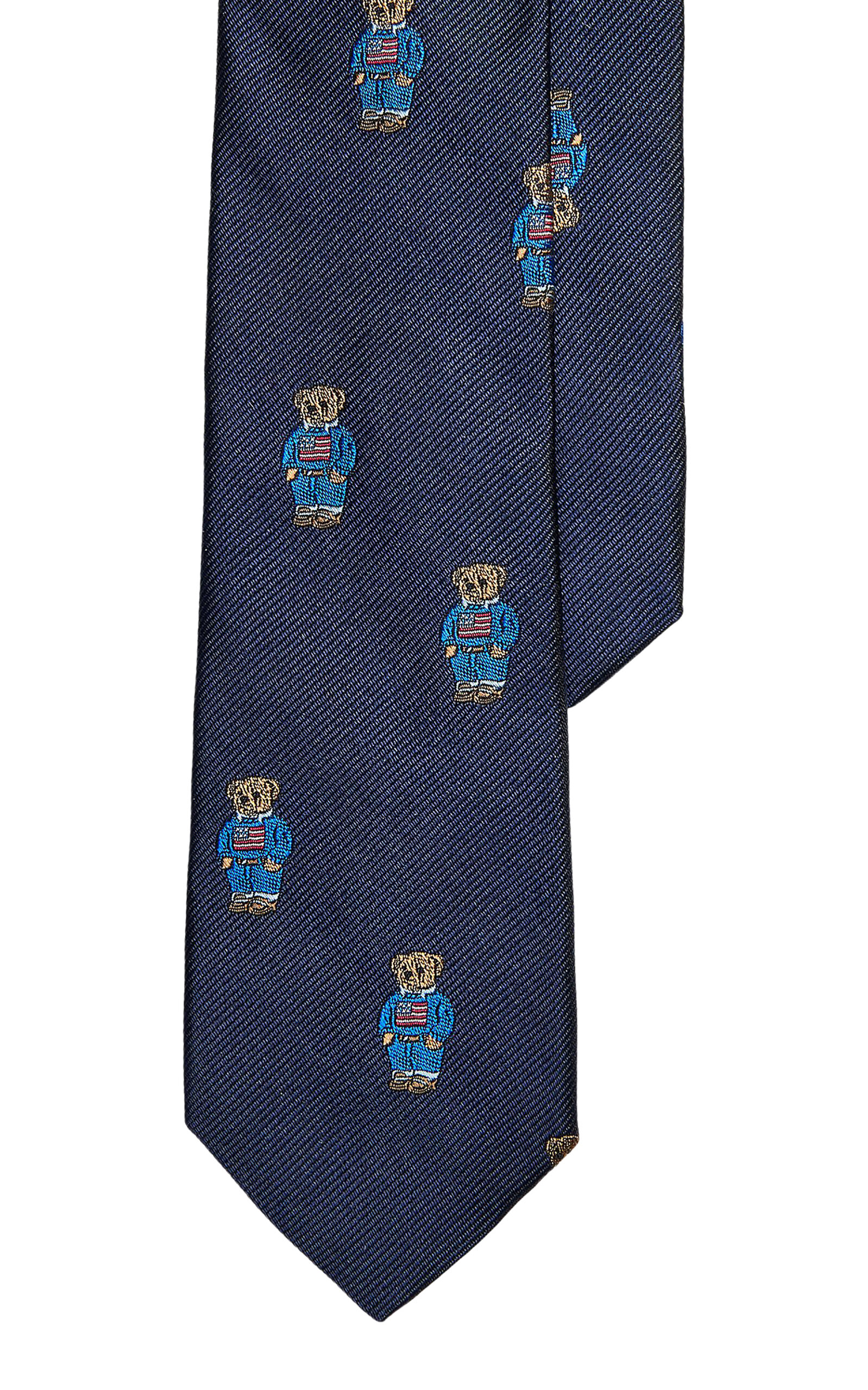 POLO RALPH LAUREN Polo Bear Silk Twill Tie