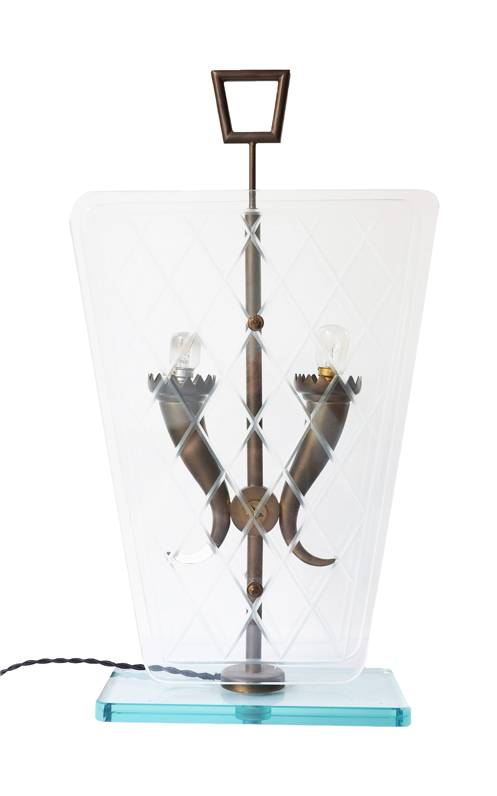 Galerie Was Pietro Chiesa Table Lamp In Multi