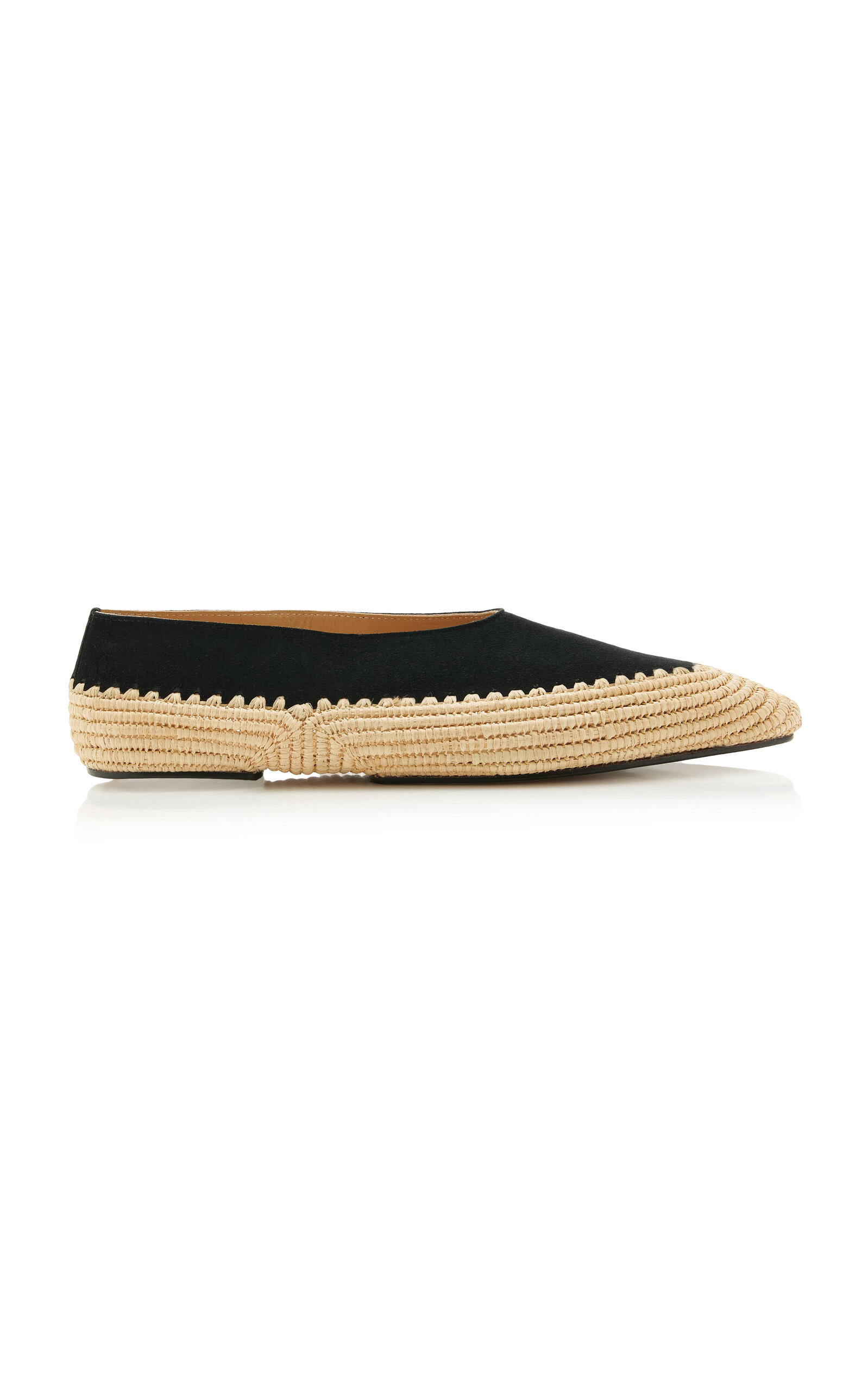 Gabriela Hearst Strength Panelled Ballet Flats - Women's Shoes