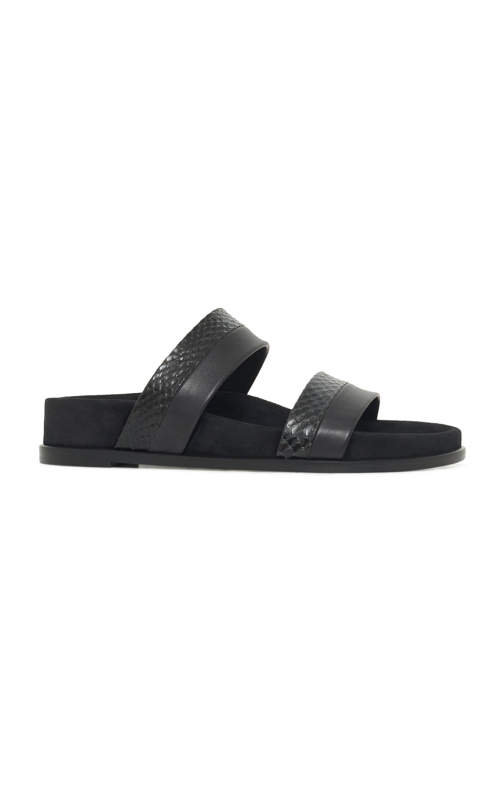 Gabriela Hearst Low Striker Sandal In Black