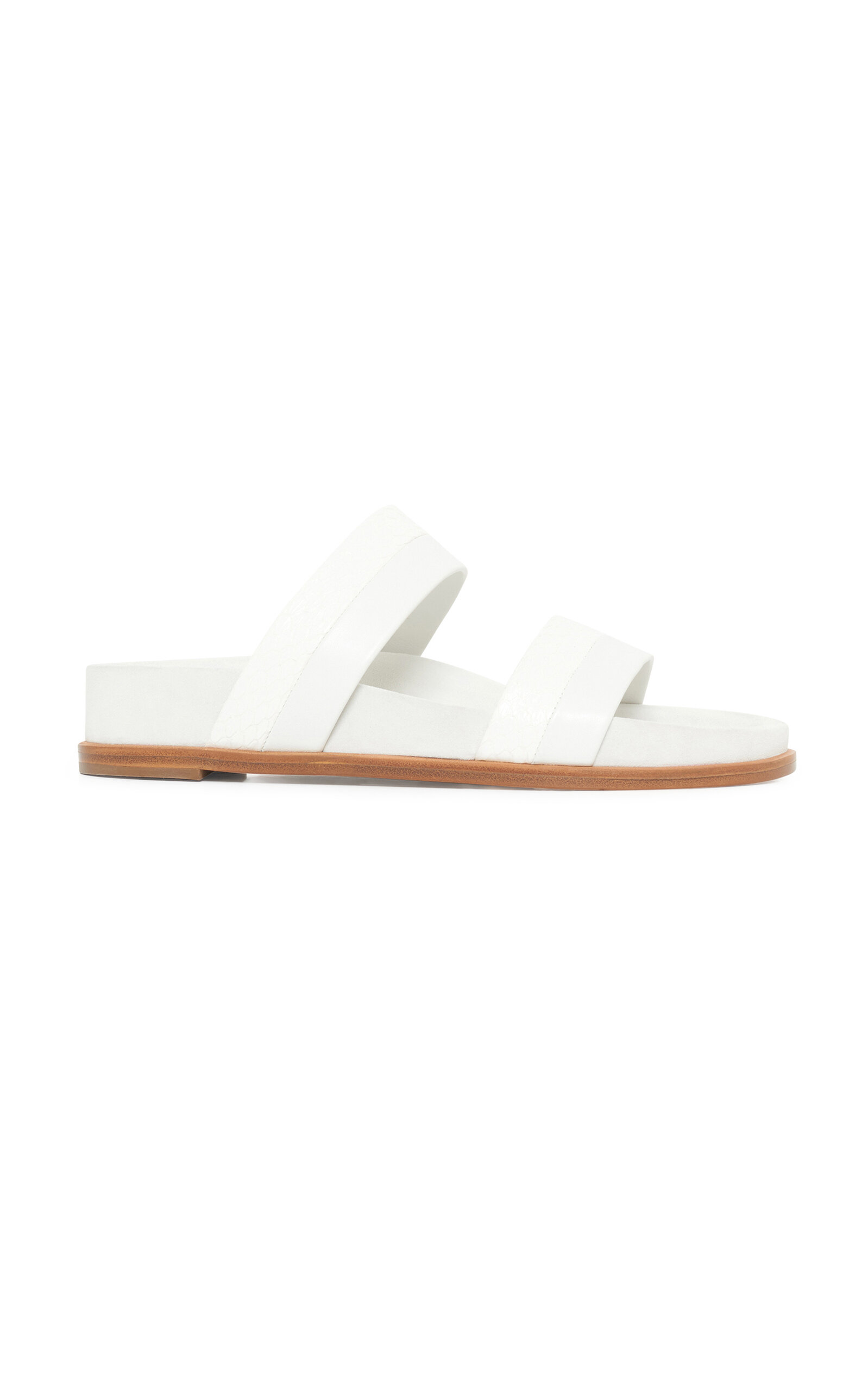 Gabriela Hearst Low Striker Sandal In White